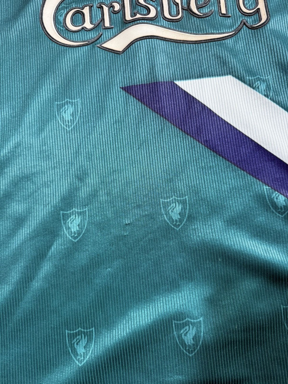 Reebok Reebok Liverpool 1999 2000 2001 Away Soccer Jersey BOOTLEG Size US XL / EU 56 / 4 - 13 Thumbnail