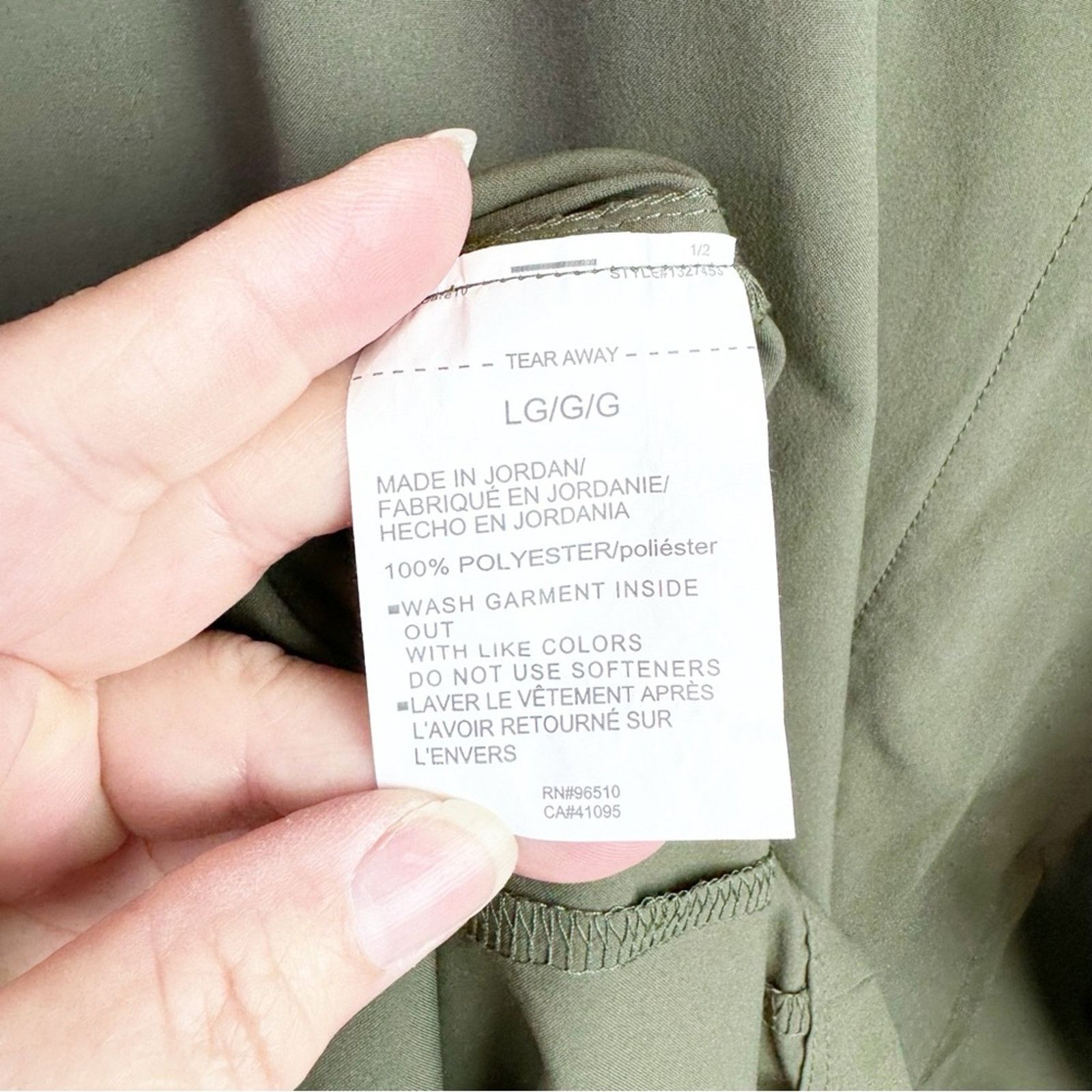 Under Armour Under Armour Olive Tactical Utility Shirt Men’s Size Large Size US L / EU 52-54 / 3 - 7 Thumbnail