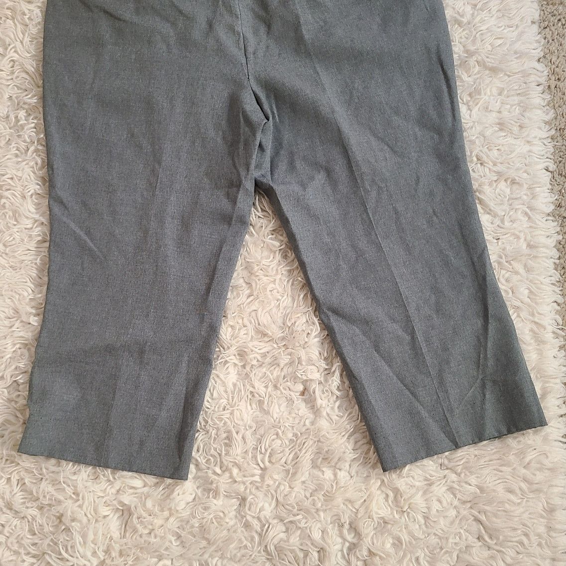 Botany 500 Vintage 80s Botany 500 gray slacks size 42x30 altered Size US 42 / EU 58 - 6 Thumbnail