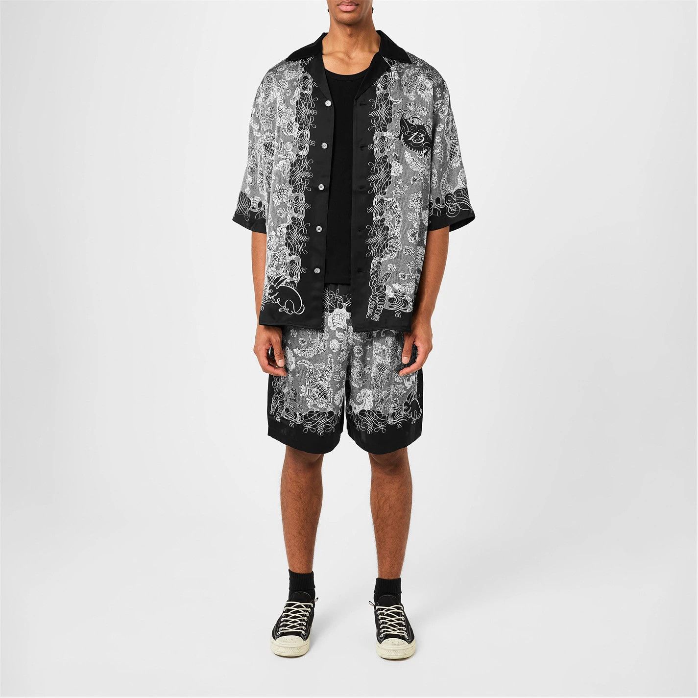 Acne Studios o1g2r1mq0825 Print Shorts in Multicolor Size US 30 / EU 46 - 5 Thumbnail