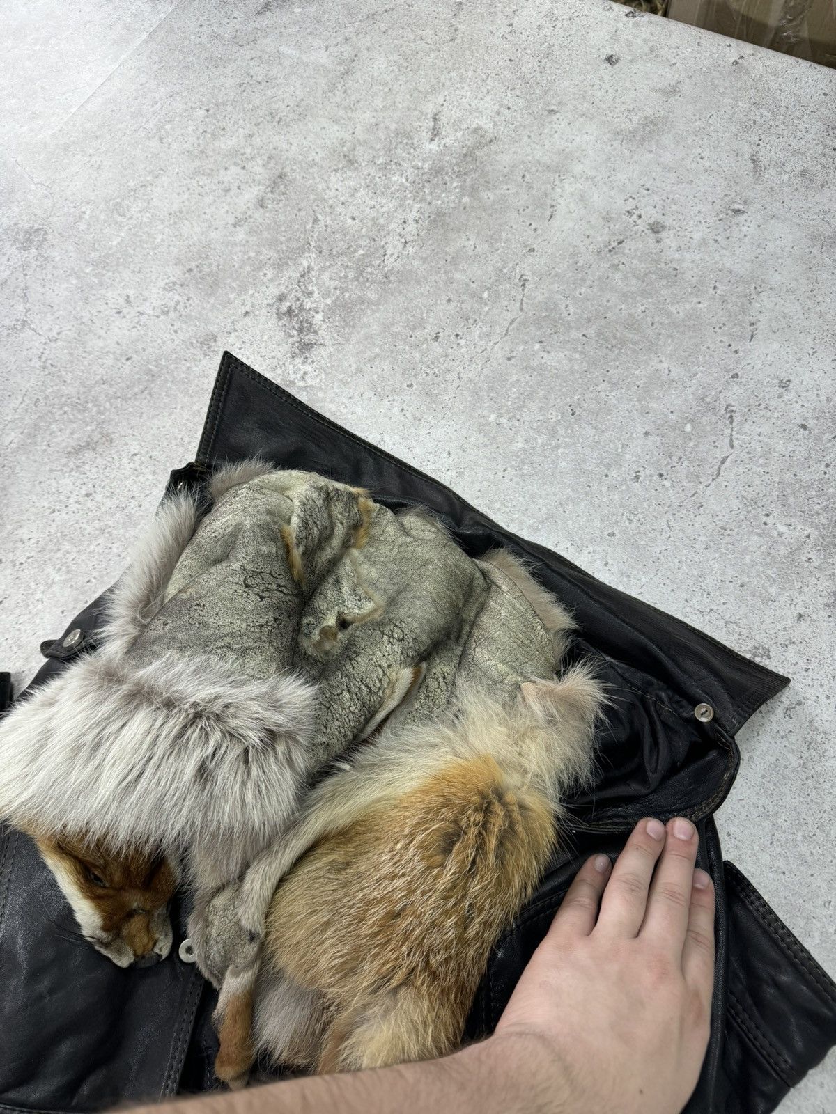 Japanese Brand Vintage 90s Real Fox Soft Leather Archive Jacket Size US M / EU 48-50 / 2 - 16 Thumbnail