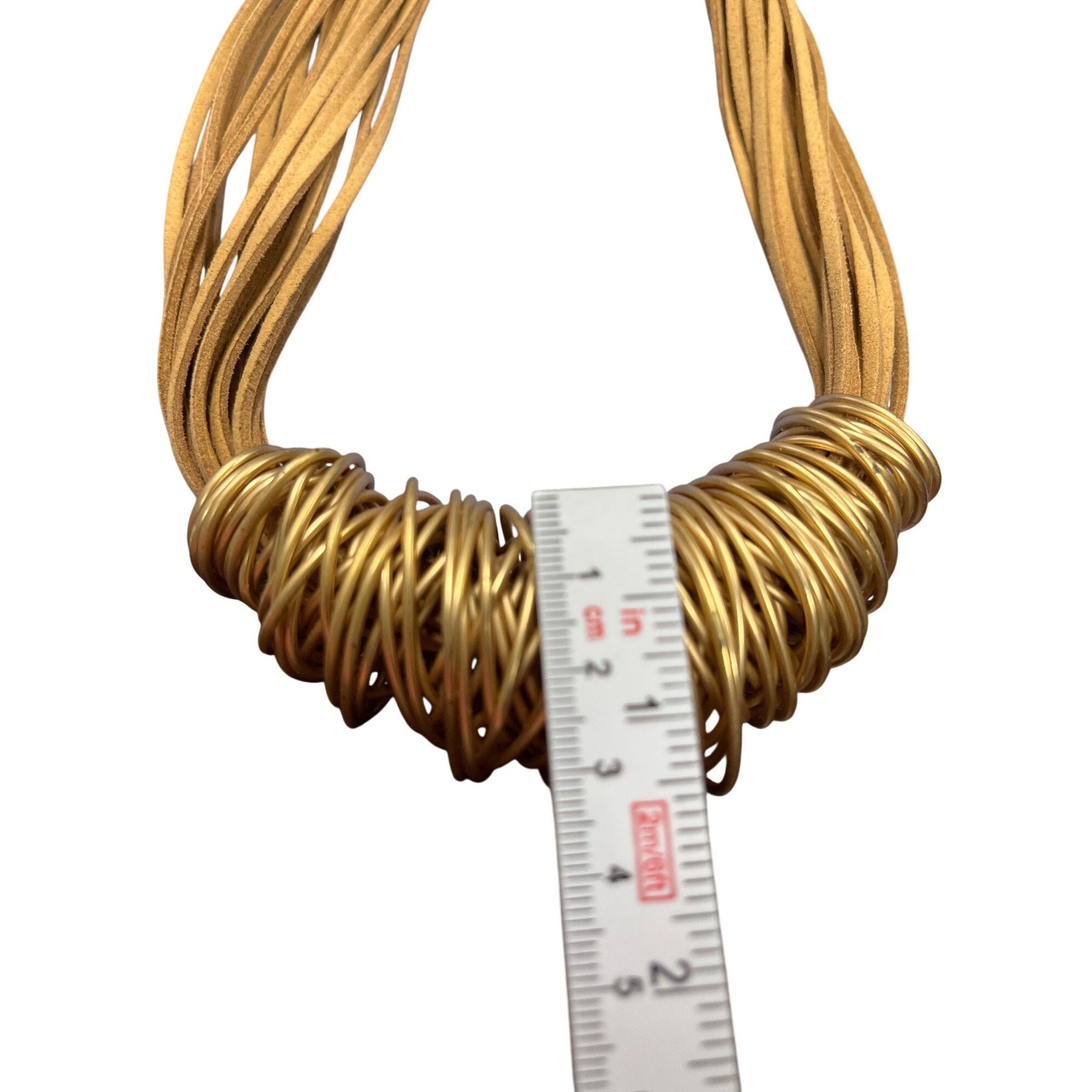 Other Artisan Unique handmade wms suede copper like layered chunky Size ONE SIZE - 9 Thumbnail