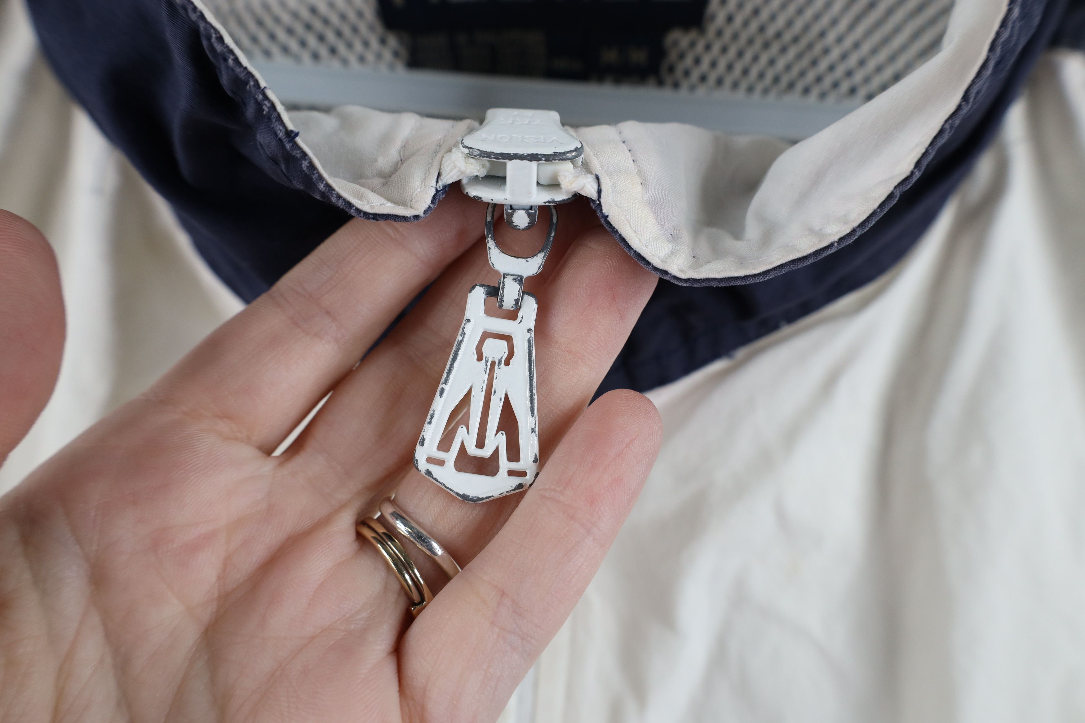 Nautica × Vintage Vintage 90s Nautica Spell Out Boxy Fit Sailing Jacket Size US M / EU 48-50 / 2 - 4 Thumbnail