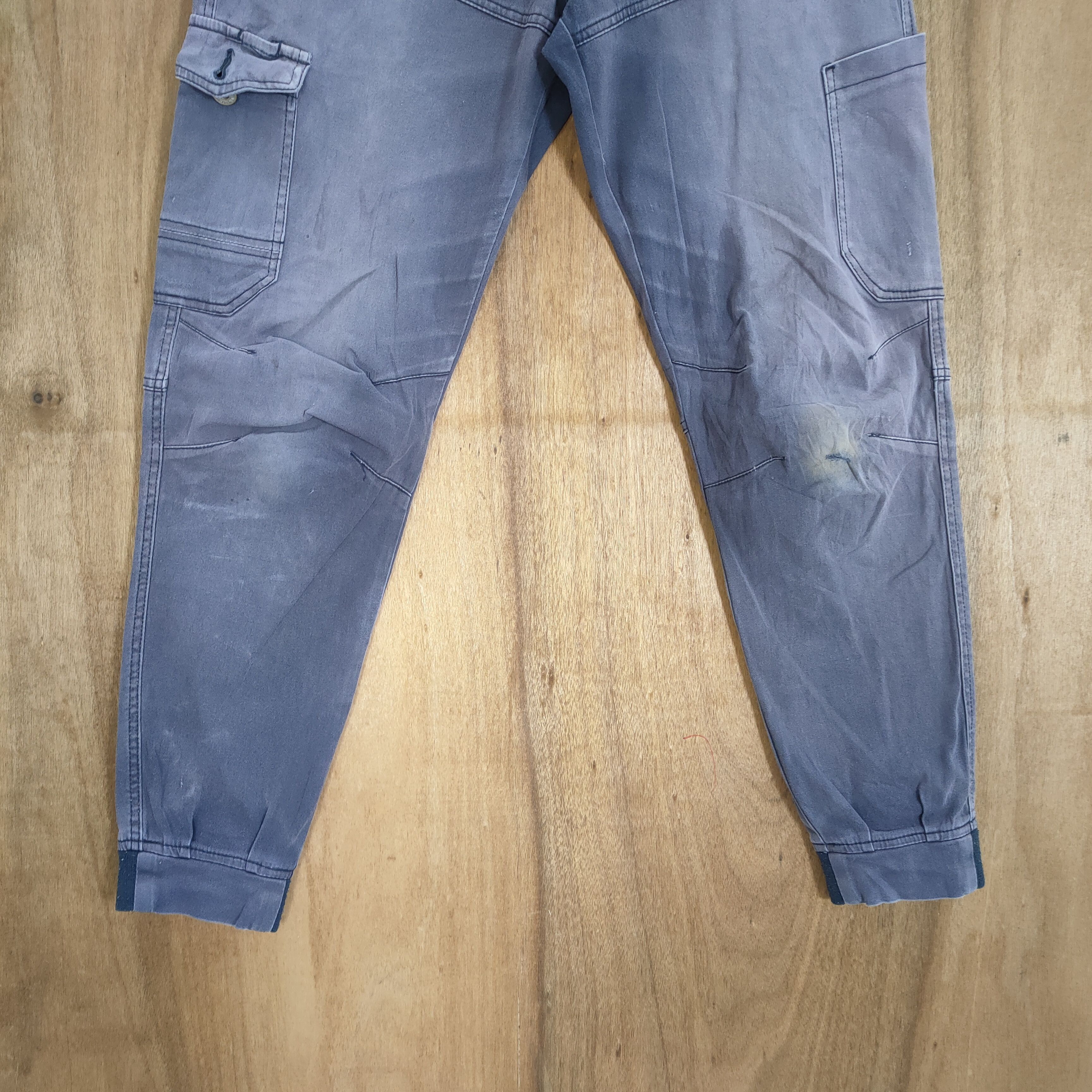 Japanese Brand VINTAGE JAPANESE BRAND FADED CARGO PANTS Size US 32 / EU 48 - 3 Thumbnail
