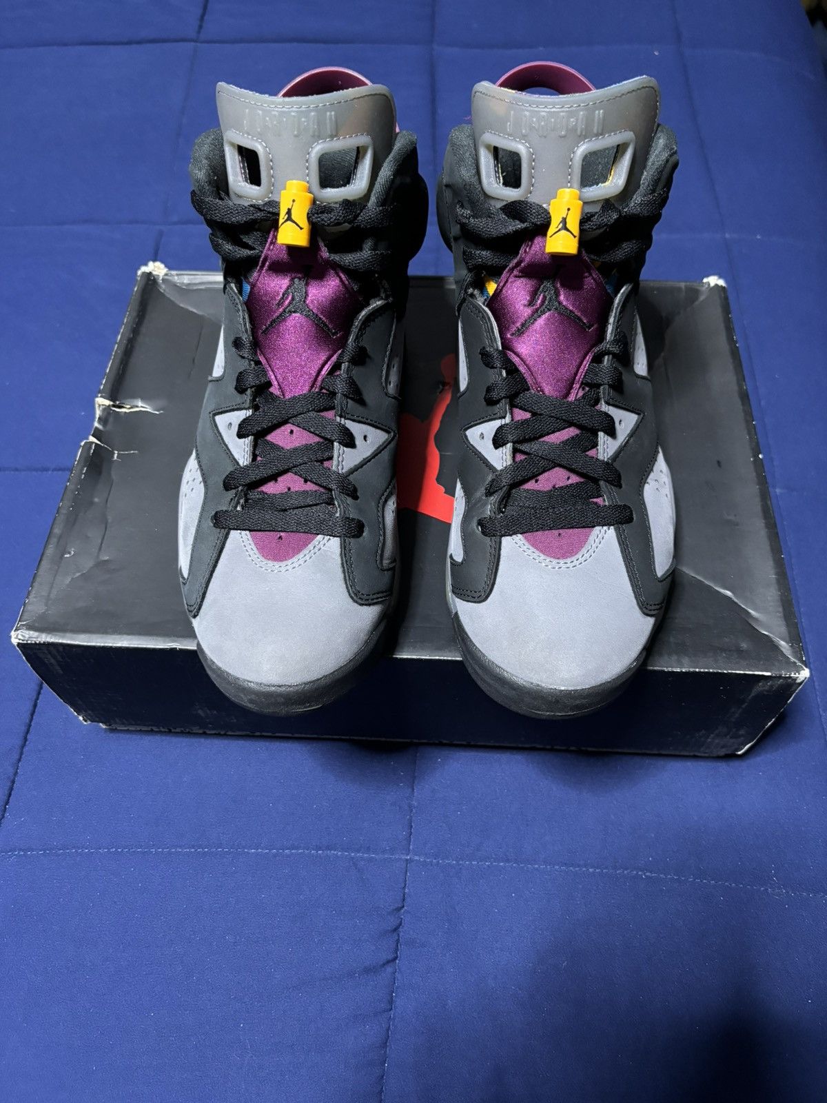 Jordan Brand Jordan 6 Retro Bordeaux 2021 Size 8 Size US 8 / EU 41 - 2 Thumbnail