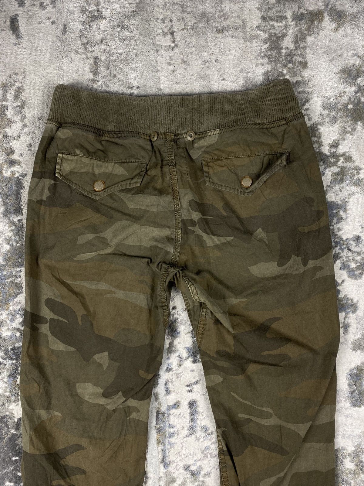 Japanese Brand × Le Grande Bleu (L.G.B.) × Vintage GOA khaki and green camo cargo pants Size US 30 / EU 46 - 4 Thumbnail
