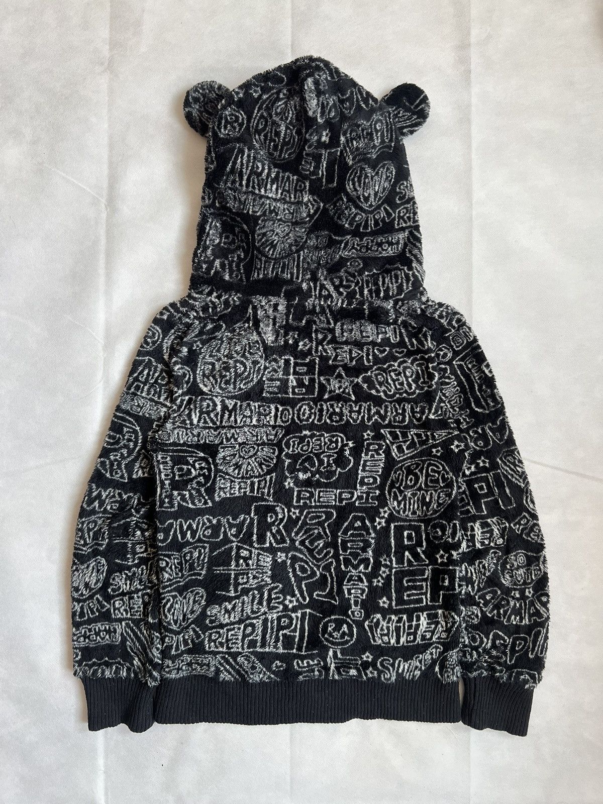 Japanese Brand Repipi Armario Full Print Inspired By Ne Net Fleece Hoodie Size US M / EU 48-50 / 2 - 6 Thumbnail