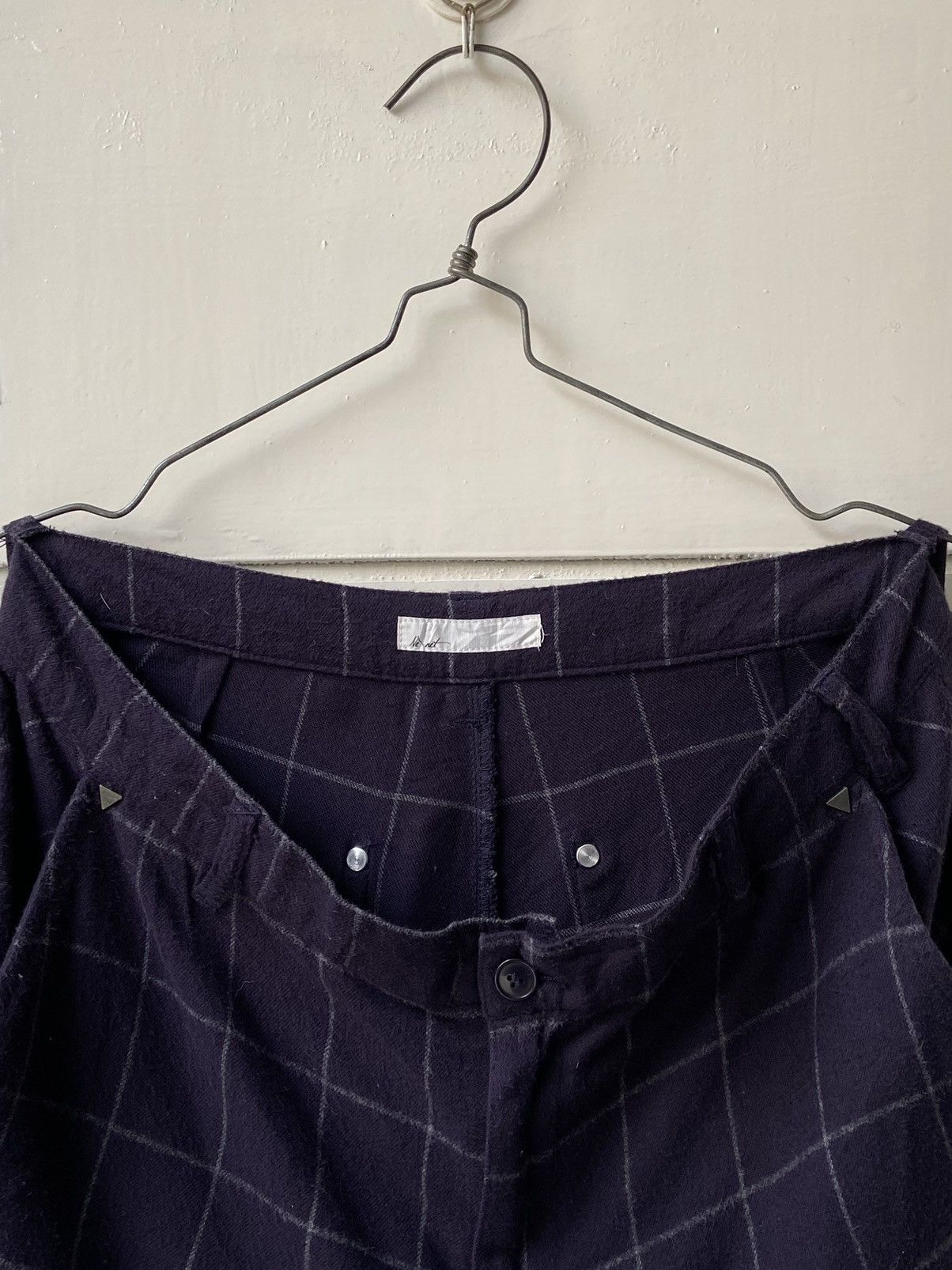 Issey Miyake NE-NET Plaid Long Pants Size US 30 / EU 46 - 3 Thumbnail
