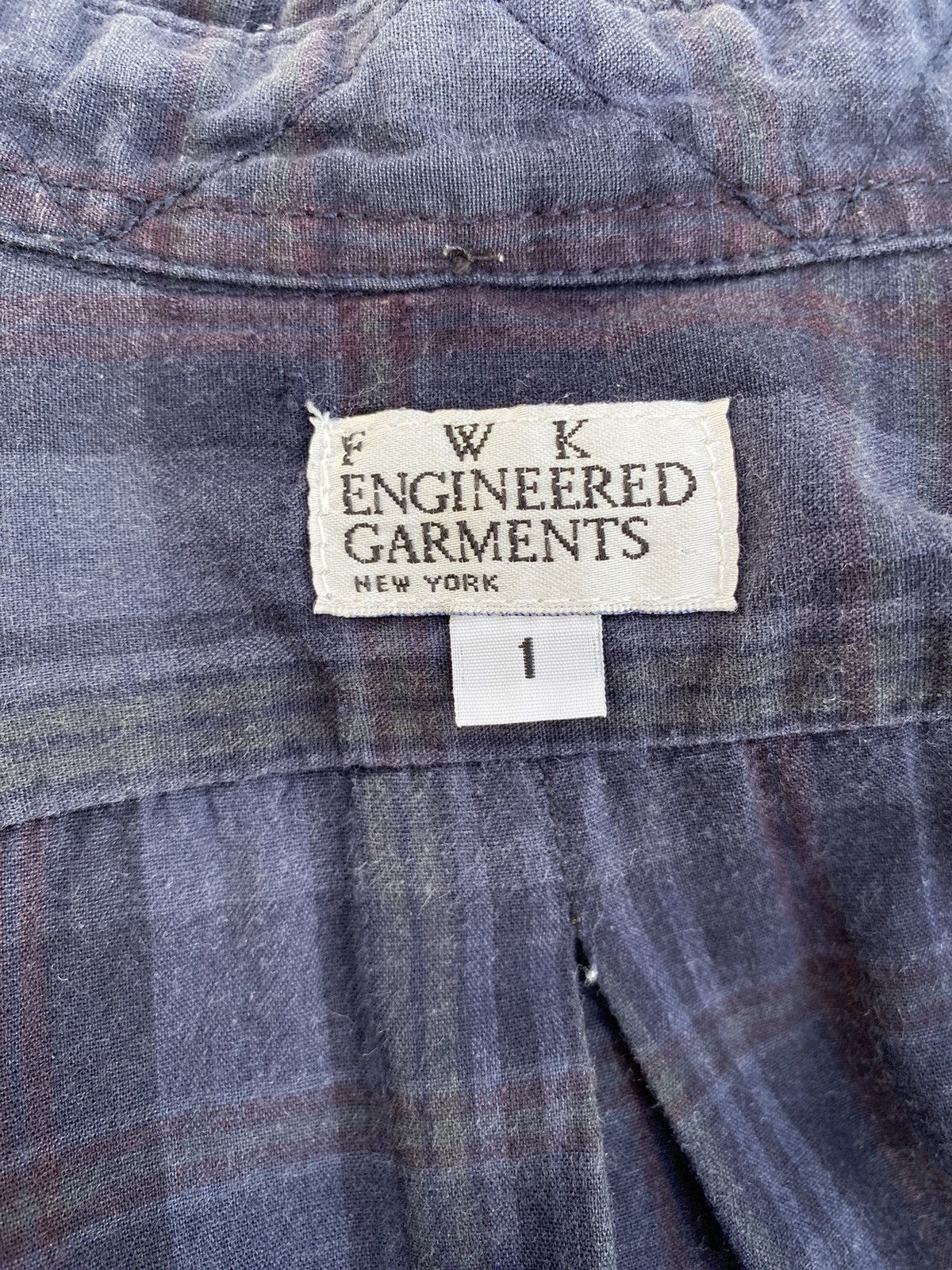 Engineered Garments Engineered Garments plaid dress Size XS / US 0-2 / IT 36-38 - 14 Thumbnail