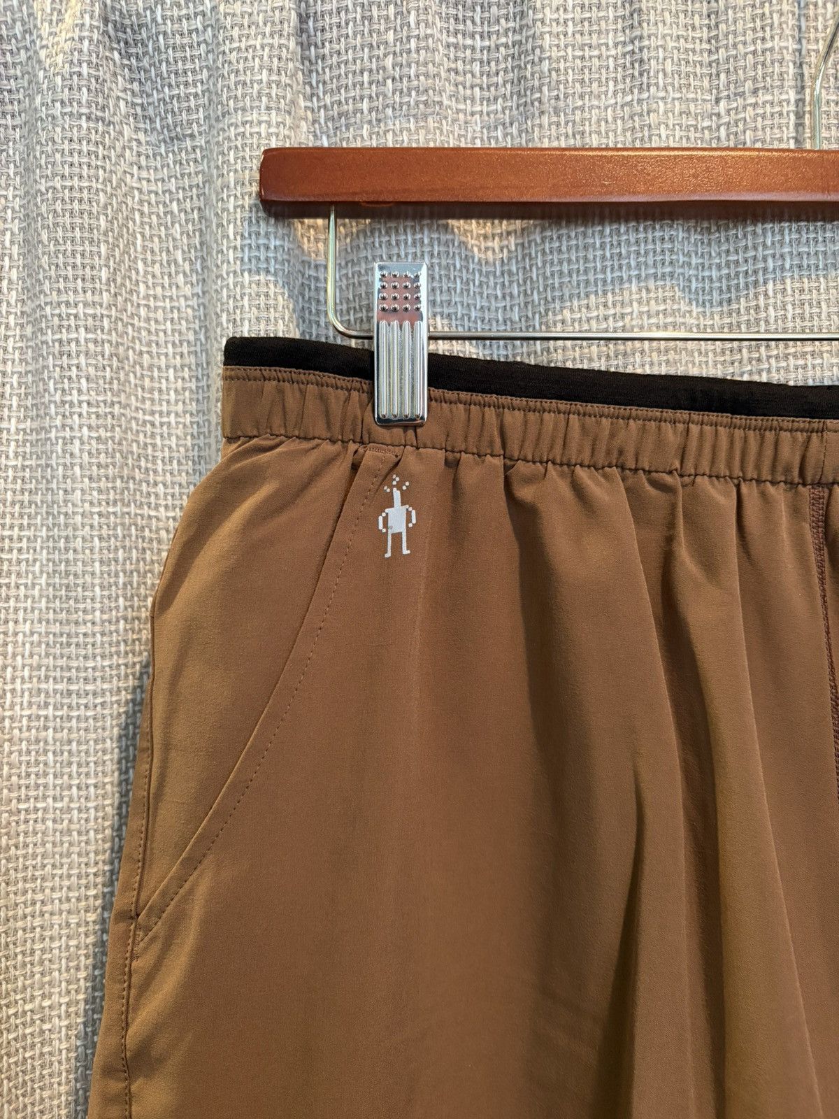Smartwool Smartwool Merino Wool Brown Lined Running Shorts Satisfy Size US 31 - 2 Thumbnail