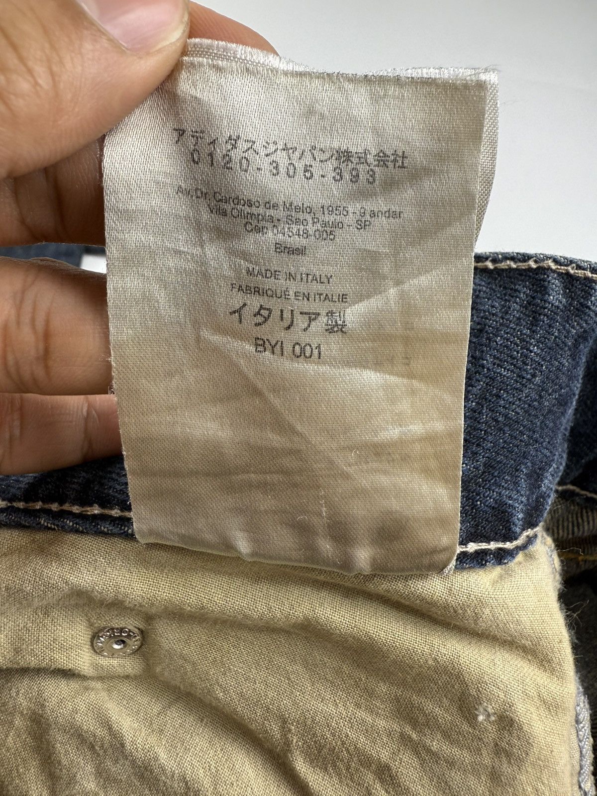 Y-3 Y-3 Yohji Yamamoto Denim Size US 34 / EU 50 - 15 Thumbnail