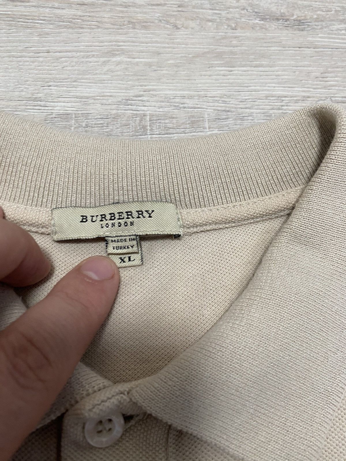 Burberry × Burberry Prorsum Rare Burberry Embroidery Logo Tee Shirt L Size XL / US 12-14 / IT 48-50 - 3 Thumbnail