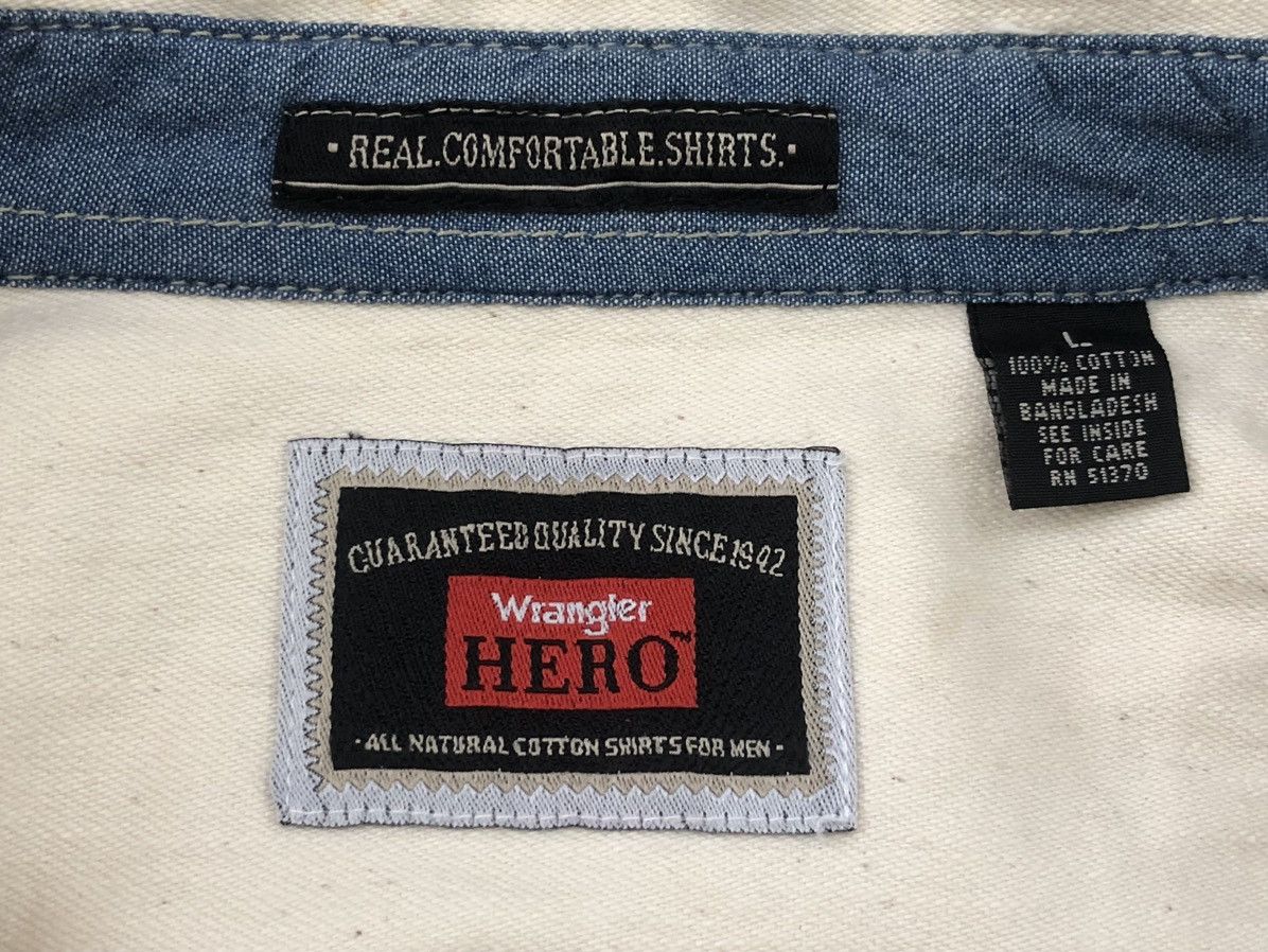 Vintage × Wrangler Vintage wrangler hero button shirt cowboy country western L Size US L / EU 52-54 / 3 - 4 Thumbnail