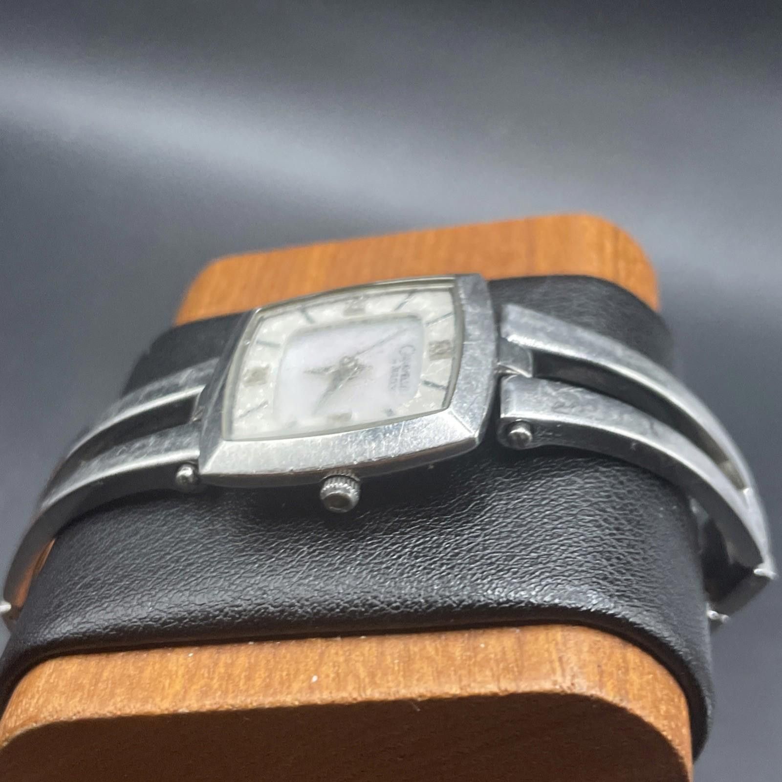 Bulova Vintage Bulova Silver Tone Crystals Quartz Watch New Battery Size ONE SIZE - 2 Thumbnail