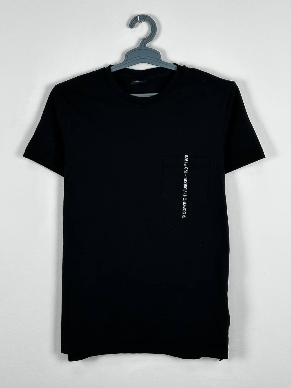 Diesel × Vintage Vintage Y2K Diesel Avant Garde Black T-shirt Size US M / EU 48-50 / 2 - 2 Thumbnail