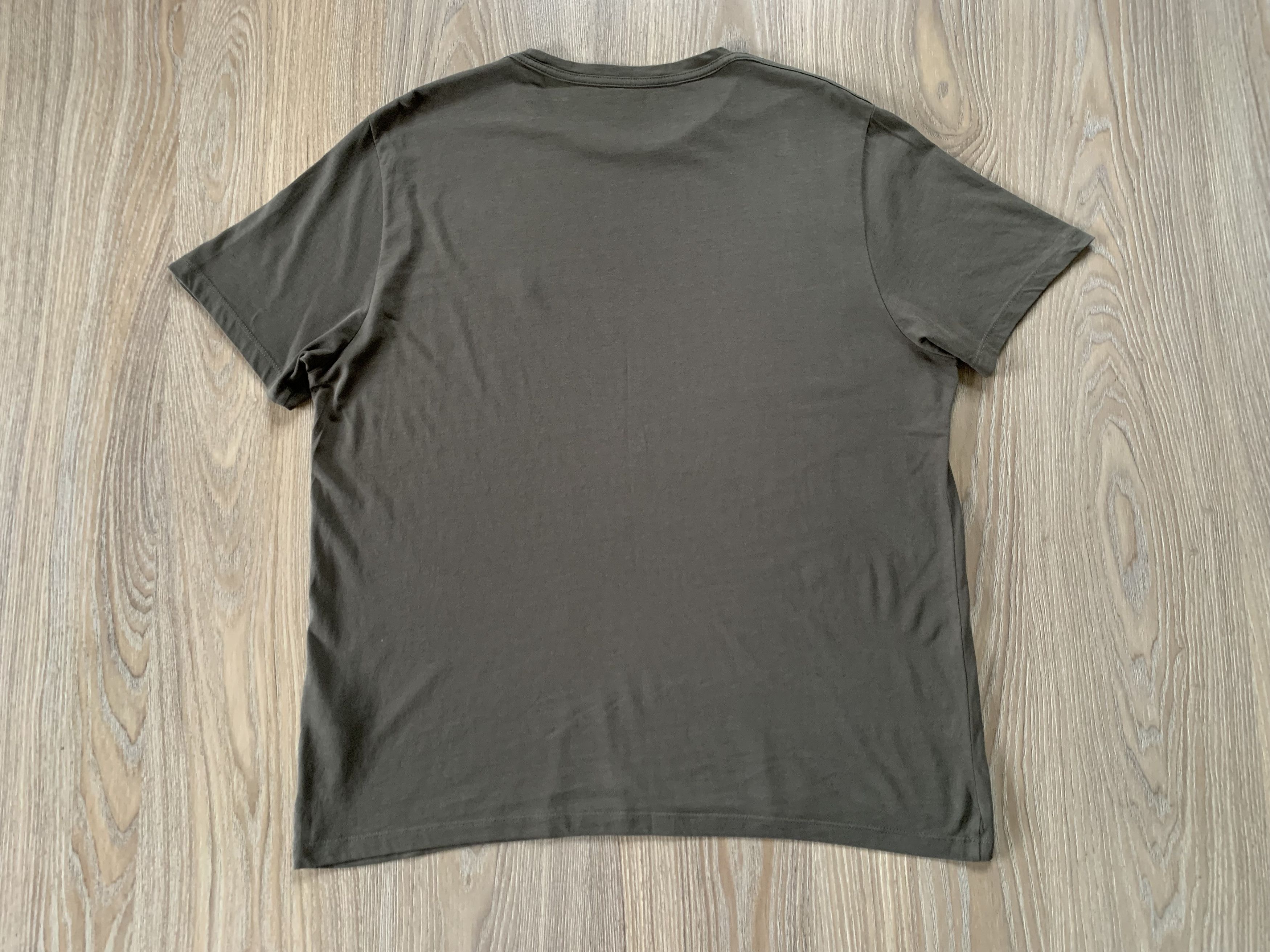 Allsaints Allsaints Basic Cotton Khaki T Shirt Size US XXL / EU 58 / 5 - 3 Thumbnail
