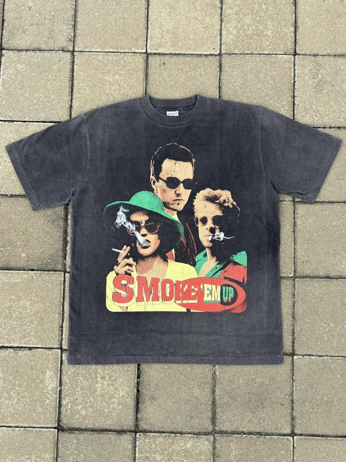 Vintage Fight Club Salvager Studio T-shirt Size US XL / EU 56 / 4 - 1 Thumbnail