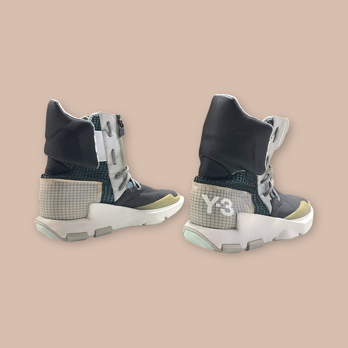 Adidas × Y's Adidas Y-3 Noci High Size US 7.5 / EU 40-41 - 5 Thumbnail