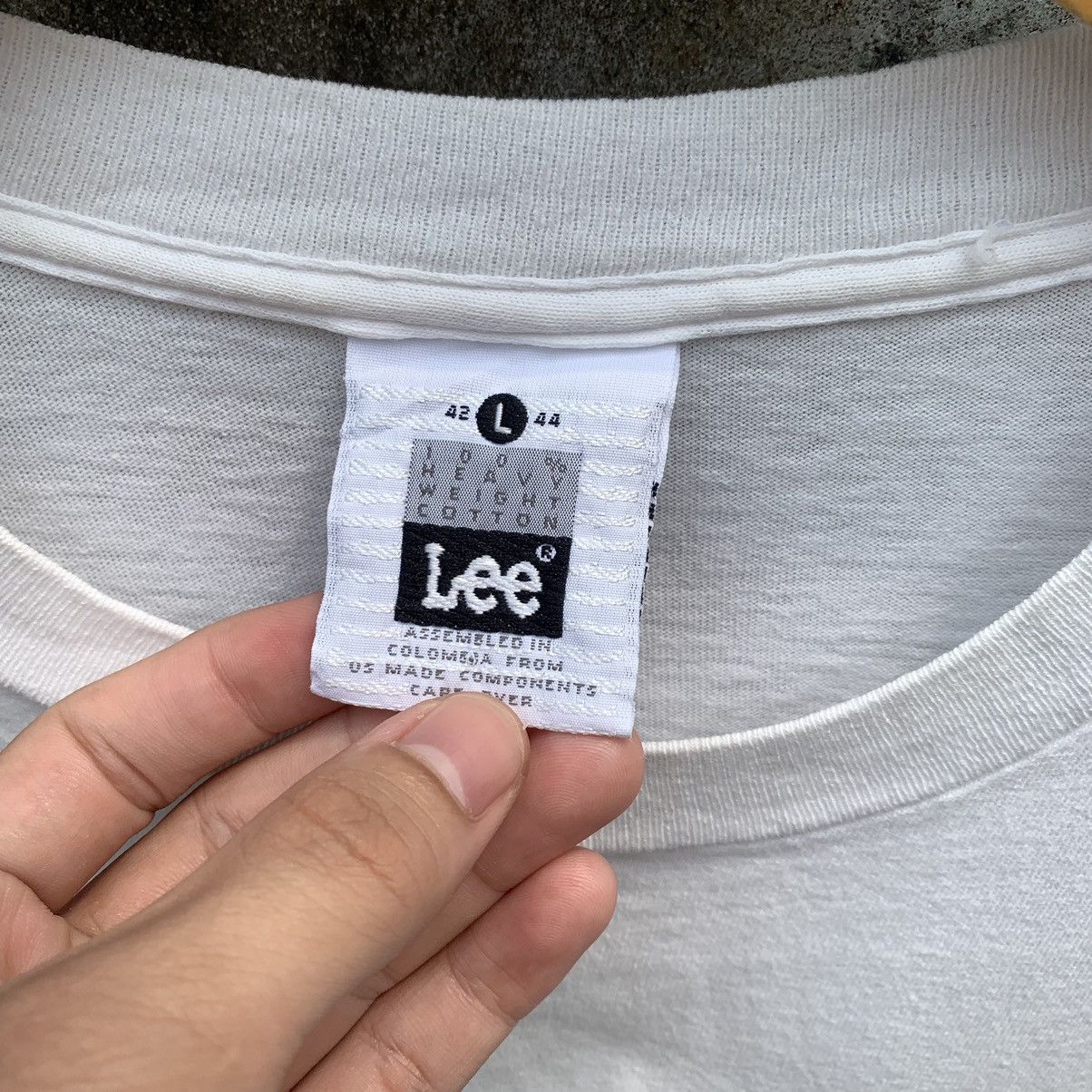 Lee VINTAGE 80s LEE TSHIRT Size US L / EU 52-54 / 3 - 3 Thumbnail