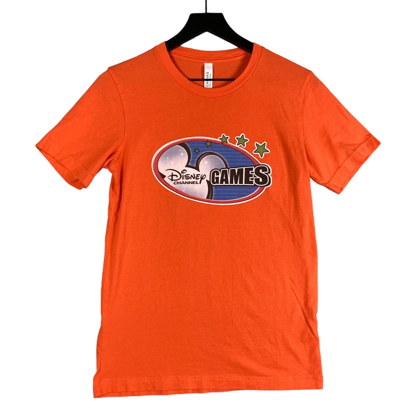 Canvas Disney Channel Games T-Shirt Adult Small Orange Graphic Tee Size S / US 4 / IT 40 - 1 Thumbnail