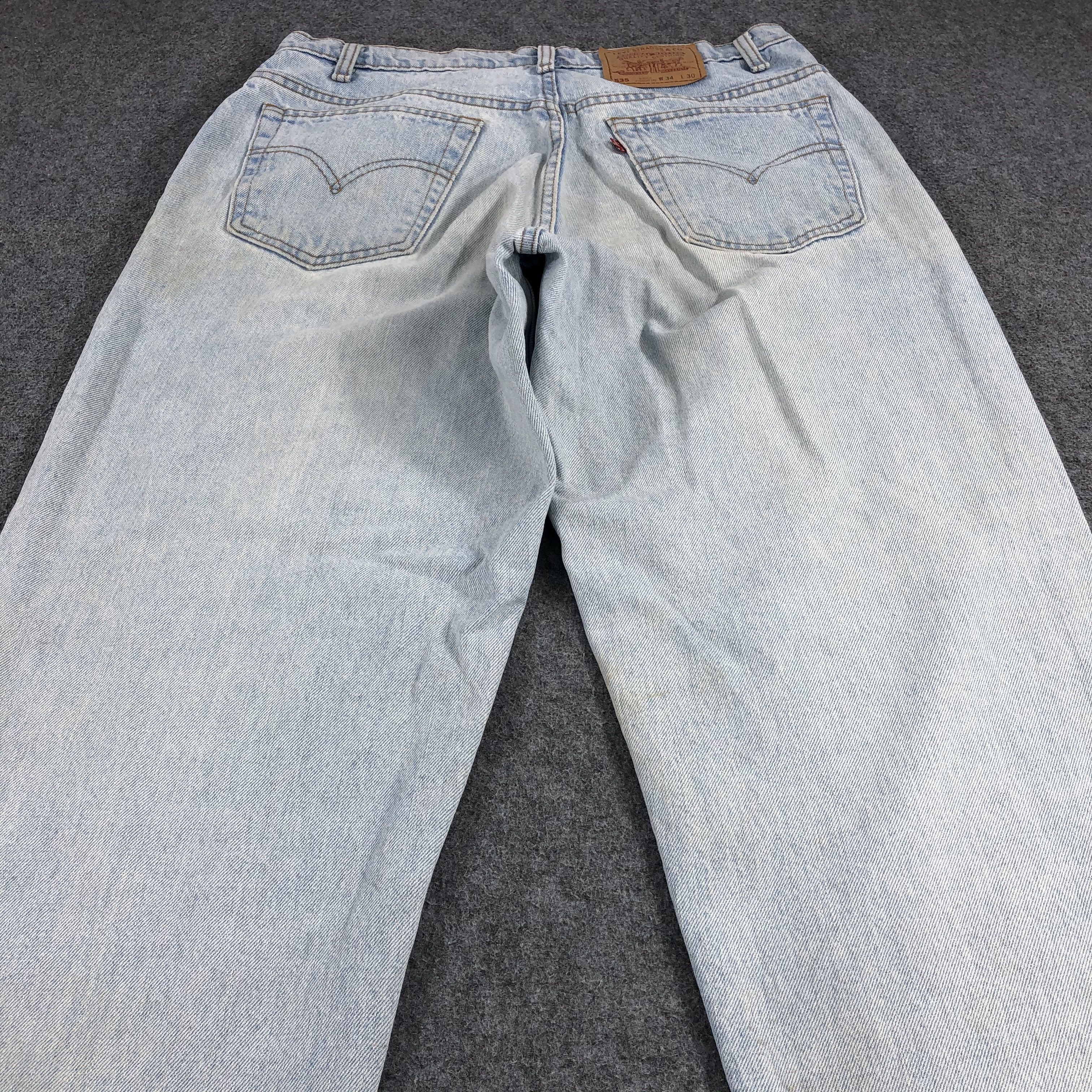 Levi's × Vintage Vintage 90s Light Wash Levis 535 Jeans-JM1234 Size US 34 / EU 50 - 4 Thumbnail