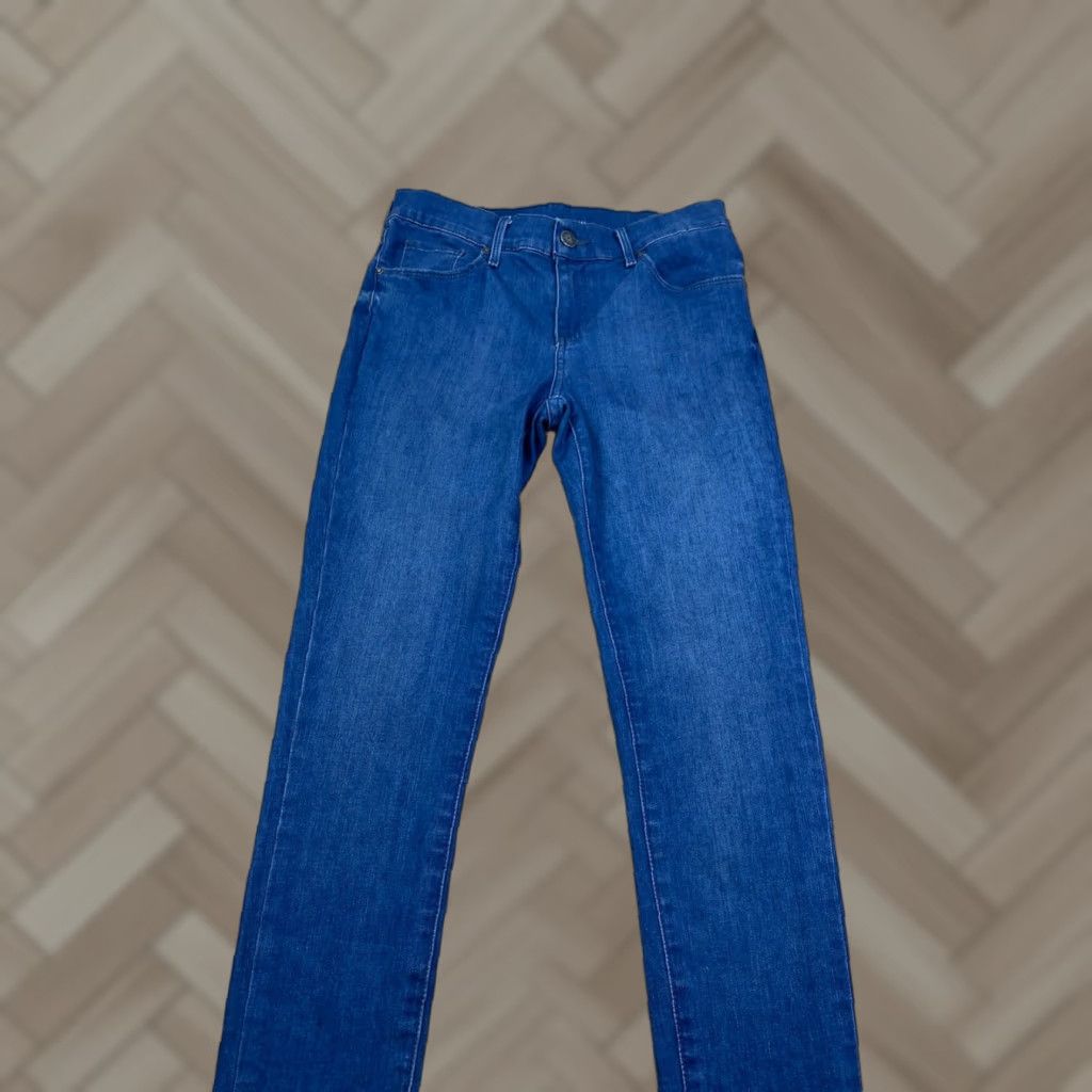 Mott & Bow Mott & Bow Jeans Women's Slim Mid Rise Blue Denim 28x30 5-Pocket Stretch Inseam 29" Regular Size 28" / US 6 / IT 42 - 1 Thumbnail