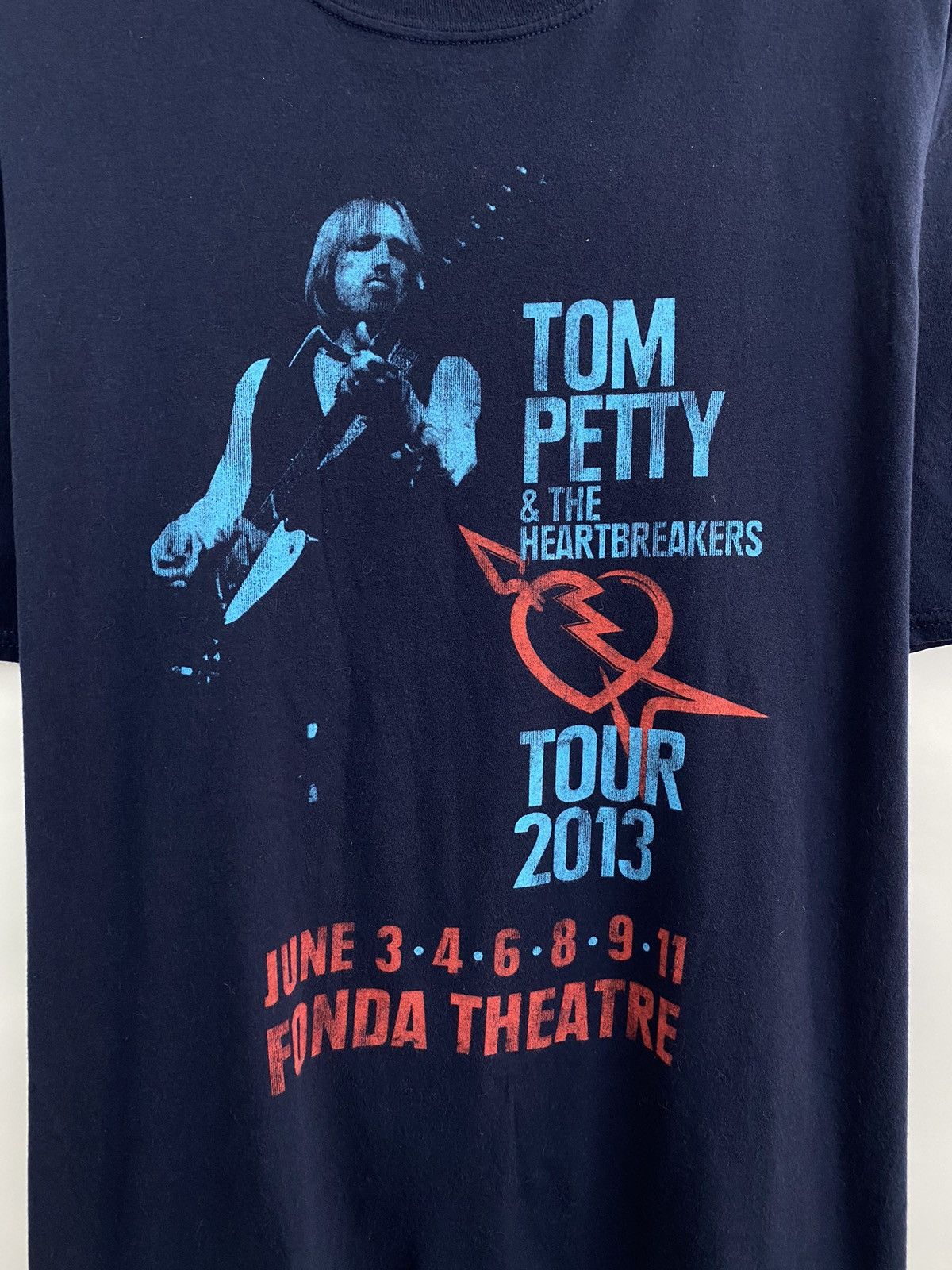 Band Tees Vintage 2013 Tom Petty The Heartbreakers Tour t-shirt rare Size US XXL / EU 58 / 5 - 4 Thumbnail