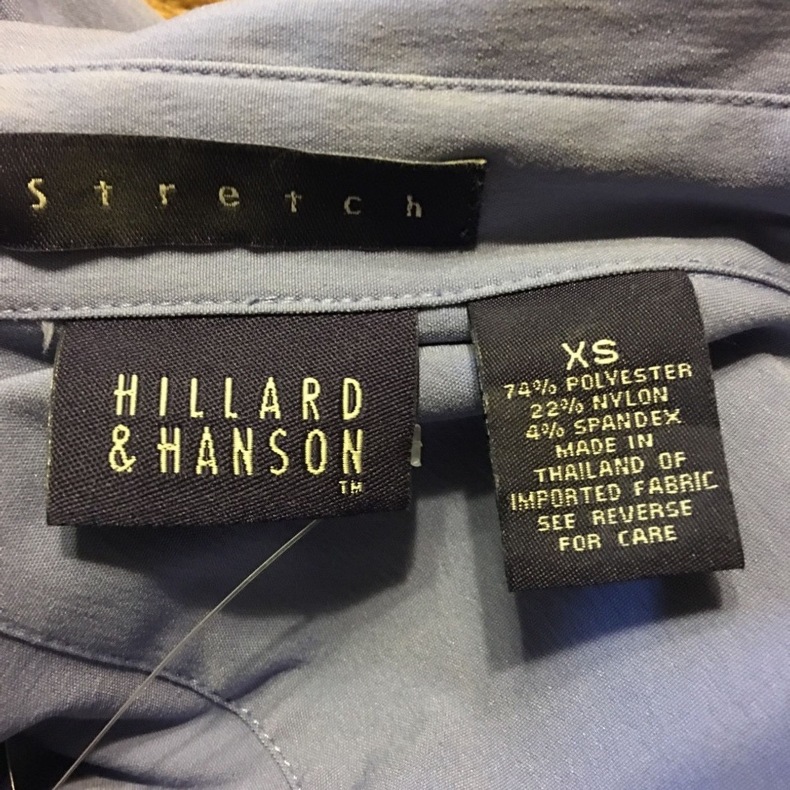 Vintage Hillard & Hansen button front shirt NWT XS Size XS / US 0-2 / IT 36-38 - 5 Thumbnail