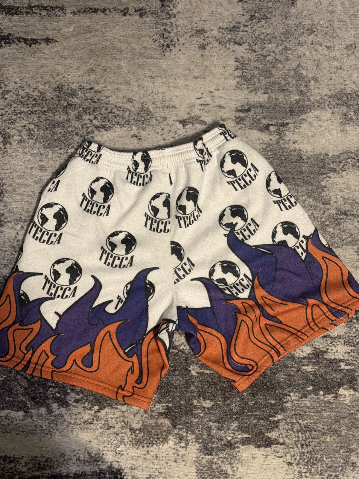 Worldwide Youth Worldwide Youth x lil Tecca flame short Size US 29 - 2 Thumbnail