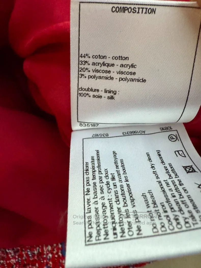 Chanel Chanel 19p ruffled red jacket Size XXS / US 00 / IT 34 - 5 Thumbnail