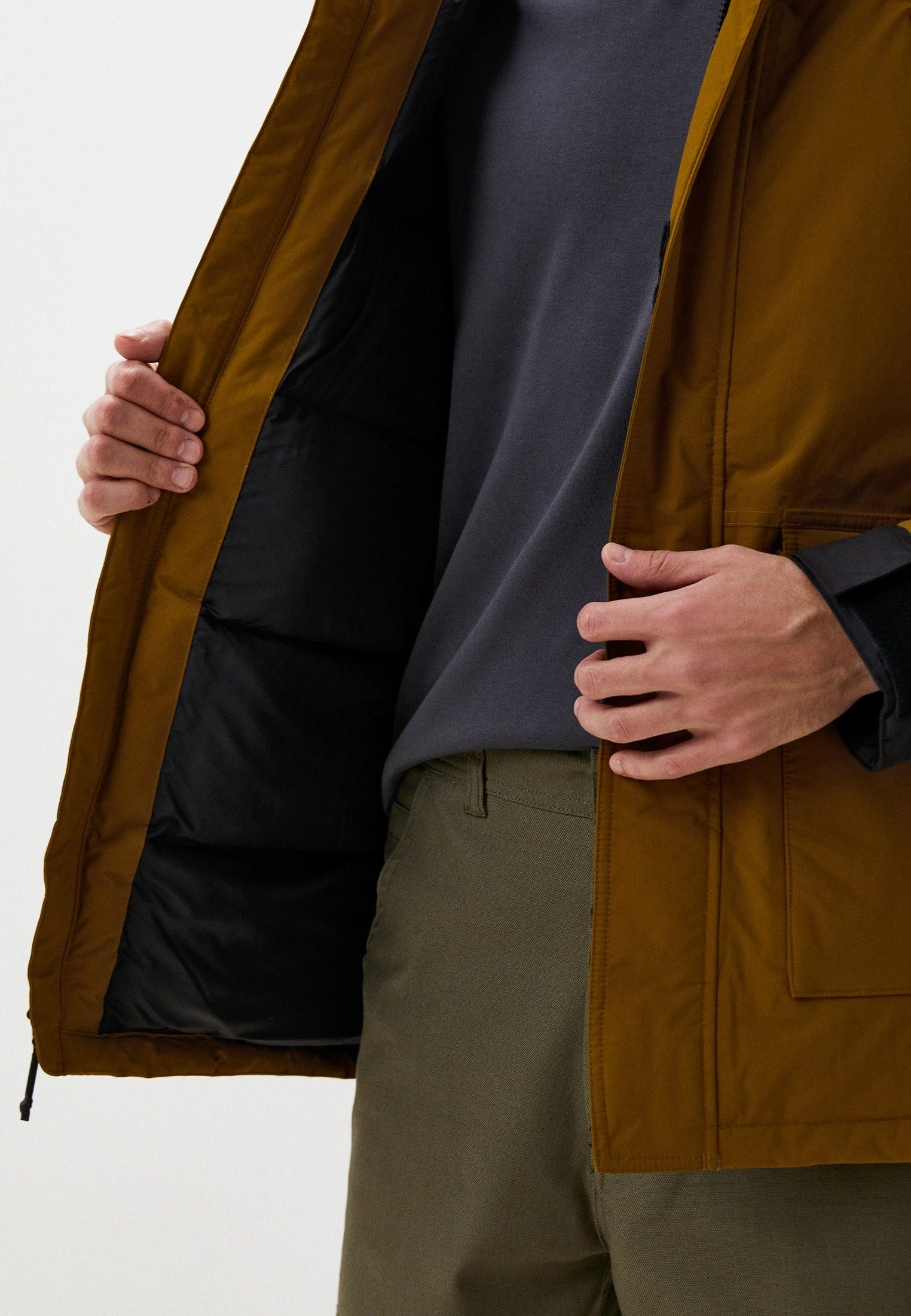 The North Face o1s22i1n1124 McMurdo Padded Parka in Mustard Black Size US L / EU 52-54 / 3 - 4 Thumbnail