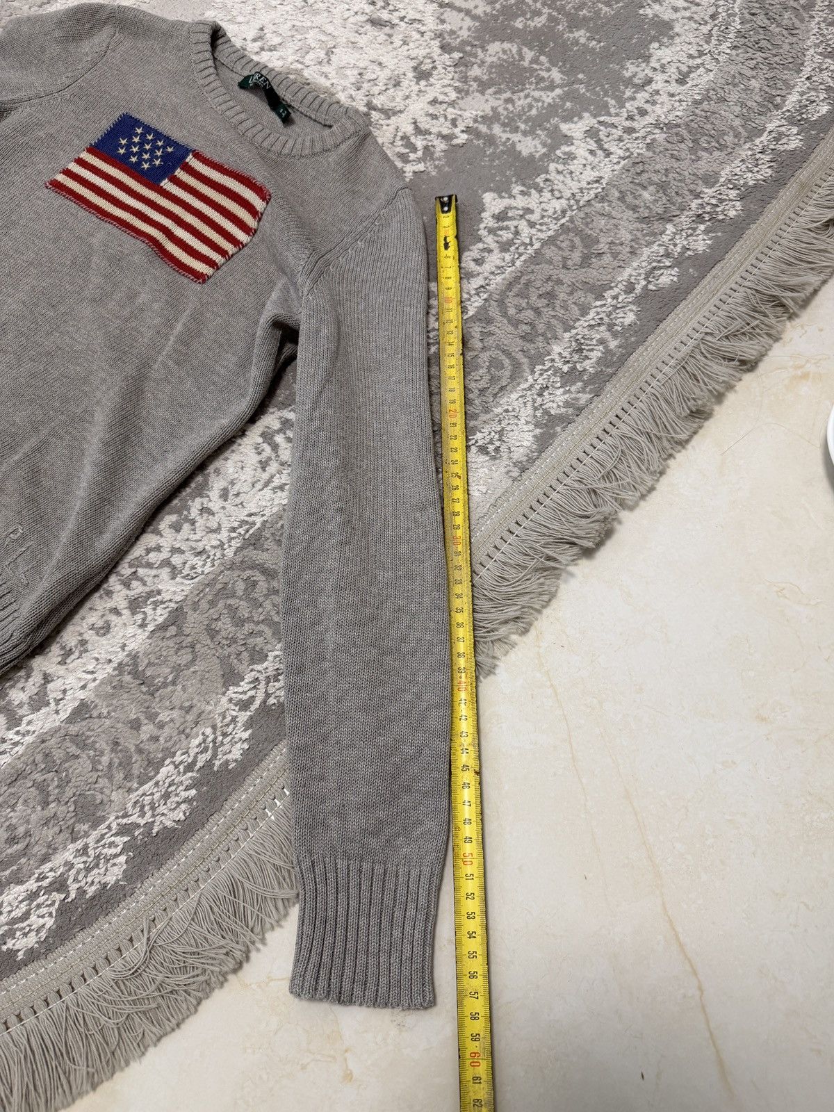 Polo Ralph Lauren Polo ralph lauren USA sweater knit cotton navy flag Size US S / EU 44-46 / 1 - 10 Thumbnail