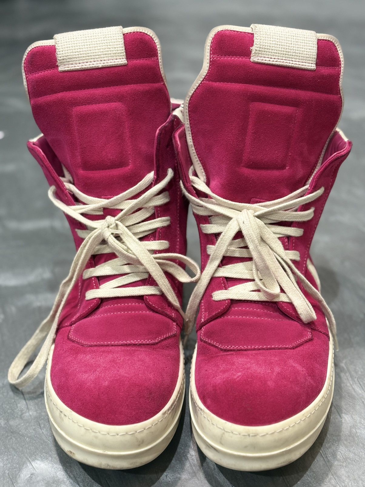 Rick Owens Rick Owen Pink Geobaskets Size US 9 / EU 42 - 1 Thumbnail