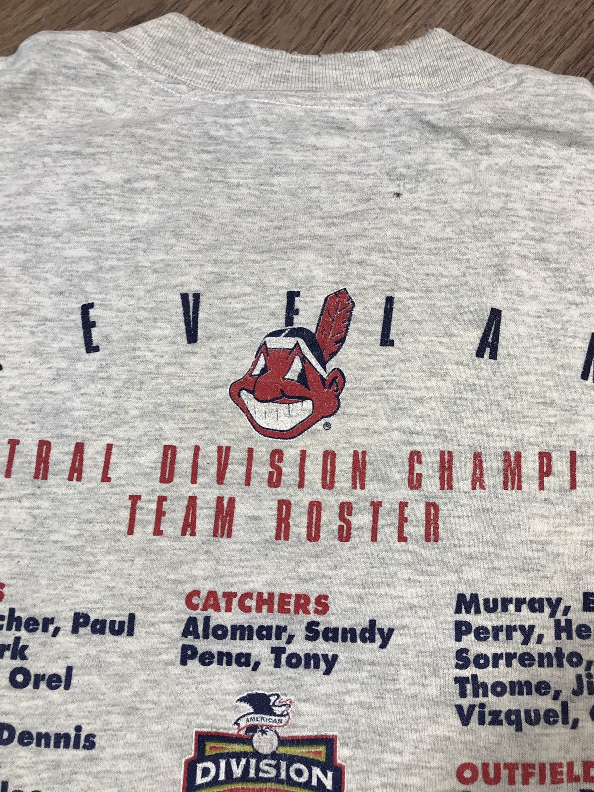 Lee × MLB × Vintage Vintage 1995 AL Division Series Rare T Shirt Size US XXL / EU 58 / 5 - 17 Thumbnail
