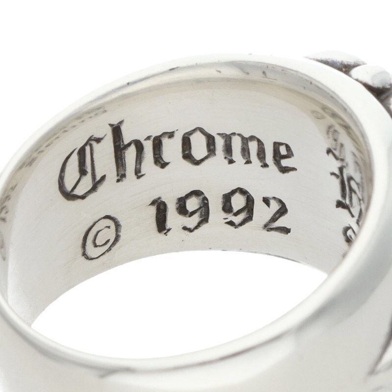 Chrome Hearts Chrome Hearts Floral Cross Silver Ring No. 14 Size ONE SIZE - 3 Thumbnail