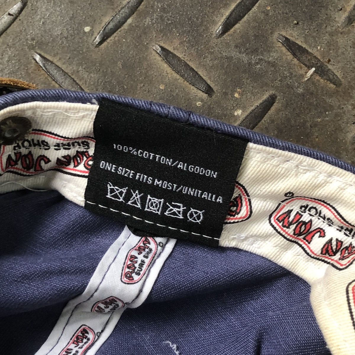 Ron Jon Surf Shop Vintage Ron Jon Surf Shop Two Tone Hat Size ONE SIZE - 8 Thumbnail