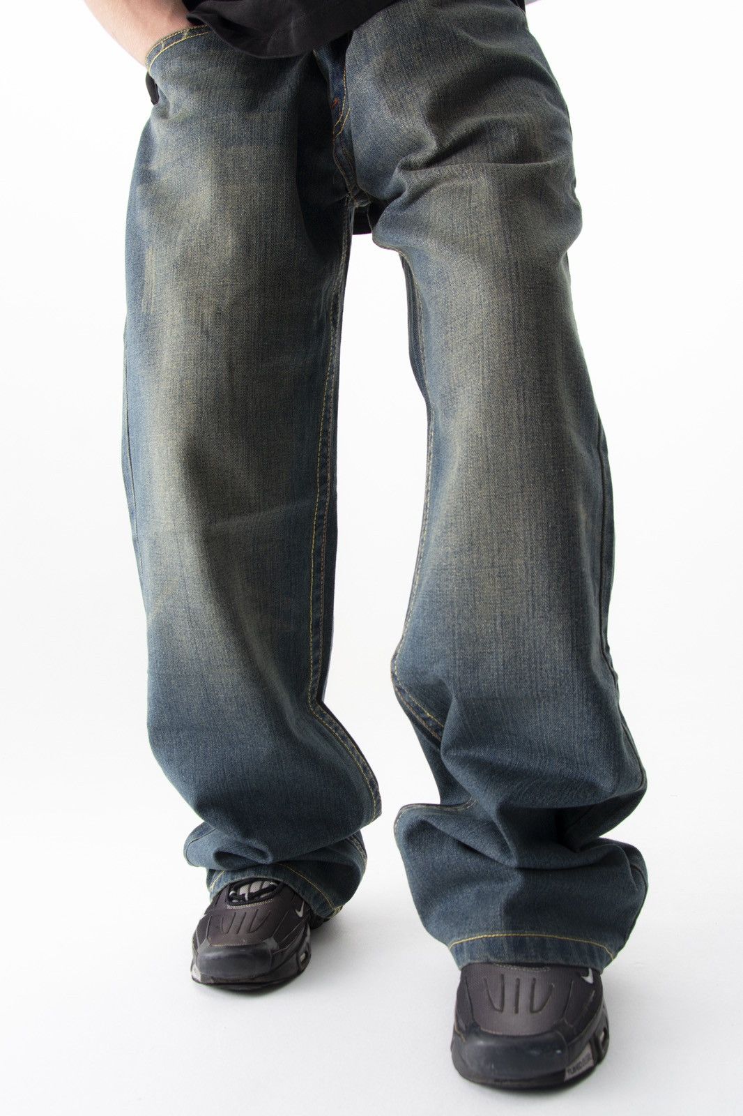 True Religion × Vintage 1New True Religion Jeans Denim faded pants y2k hype Size US 38 / EU 54 - 6 Thumbnail