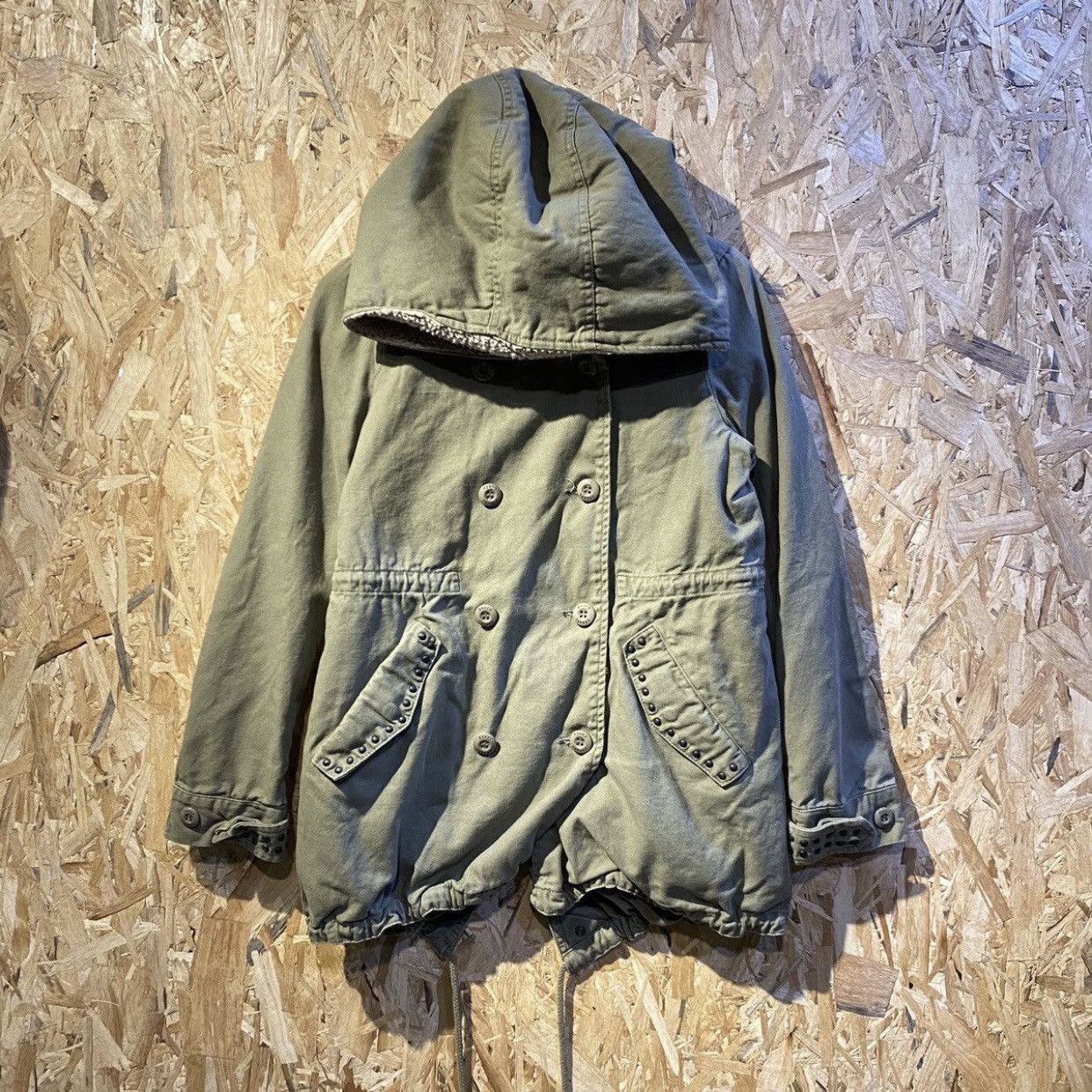 Japanese Brand × Vintage Vintage Rodeo Crowns “Rockers Skull” Military Jacket Size US M / EU 48-50 / 2 - 2 Thumbnail