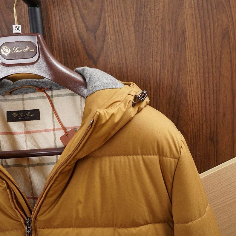 Loro Piana LORO PIANA Autumn and winter hooded cotton jacket windproo Size US L / EU 52-54 / 3 - 4 Thumbnail