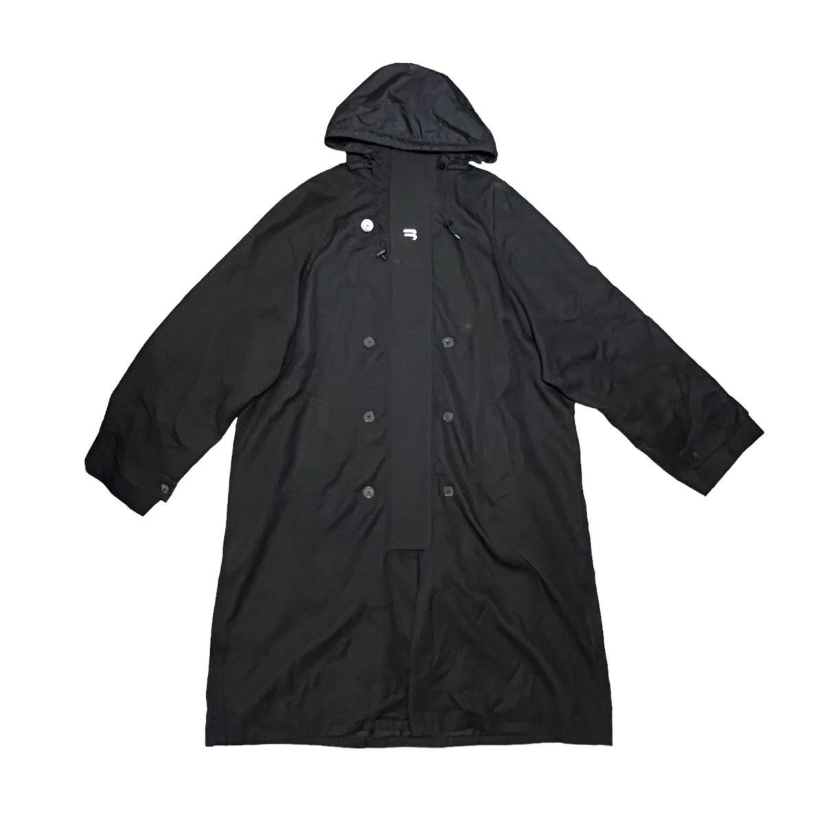 Balenciaga BALENCIAGA 2021AW OVERSIZED HYBRID TRENCH COAT JACKET Size US S / EU 44-46 / 1 - 8 Thumbnail