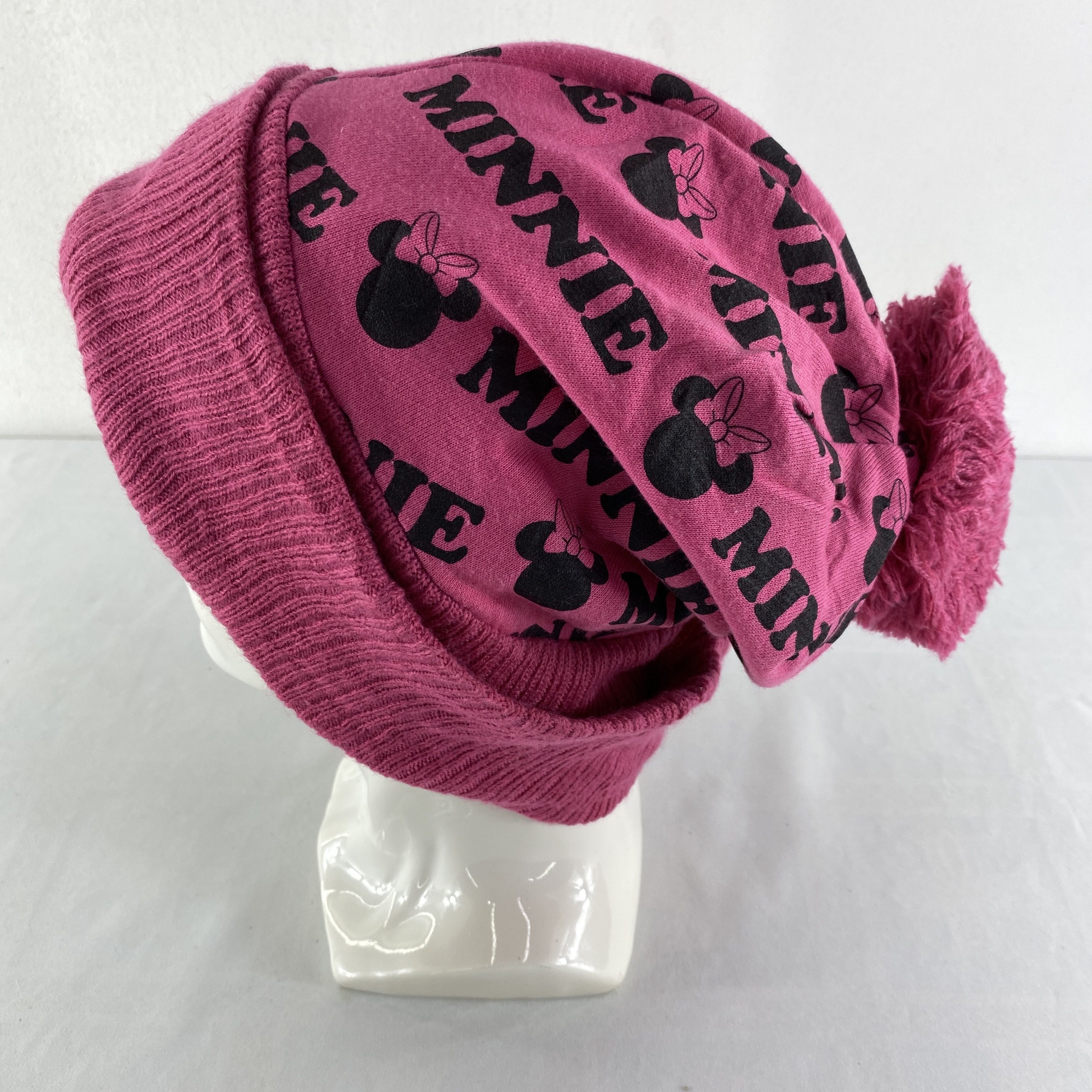 Disney Minnie Mouse Snow Cap Hat Beanie -BN616 Size ONE SIZE - 1 Thumbnail