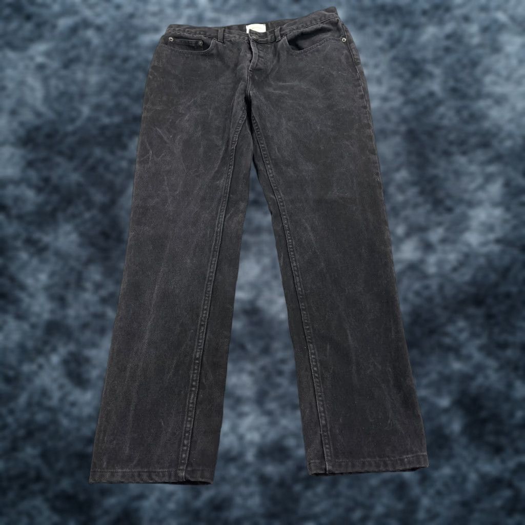 Aime Leon Dore Aime Leon Dore Jeans Slim Denim Black 32x30 Button Fly Made Italy Cotton Mens Slim Straight Everyday Casual Size US 32 / EU 48 - 1 Thumbnail