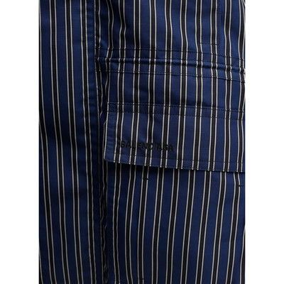 Balenciaga o1y1224 Oversized Logo Jacket in Blue Size US L / EU 52-54 / 3 - 4 Thumbnail