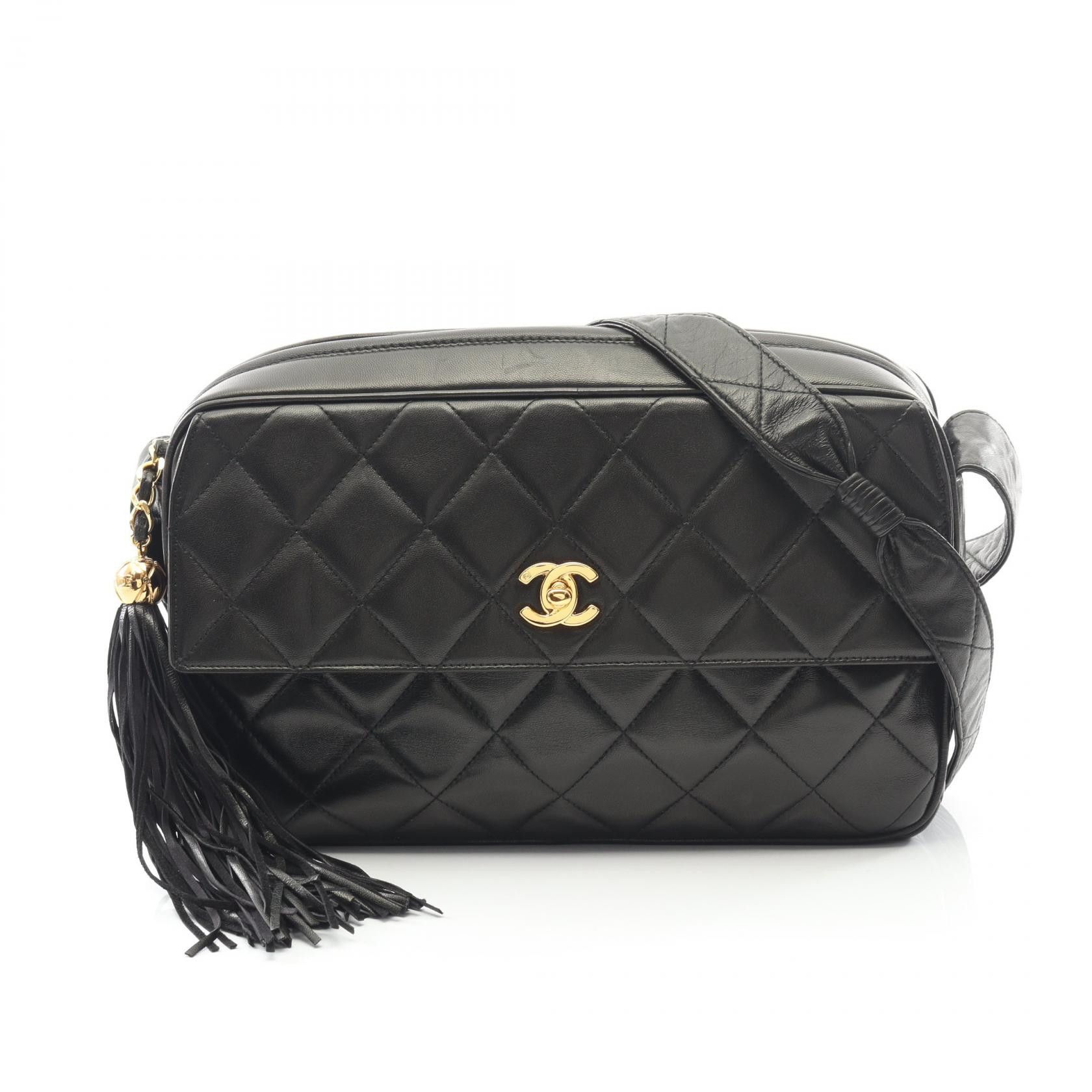 Chanel Chanel CHANEL Matelasse Lambskin Shoulder Bag Leather Shoulder Bag DUTY FREE for USA Size ONE SIZE - 1 Thumbnail