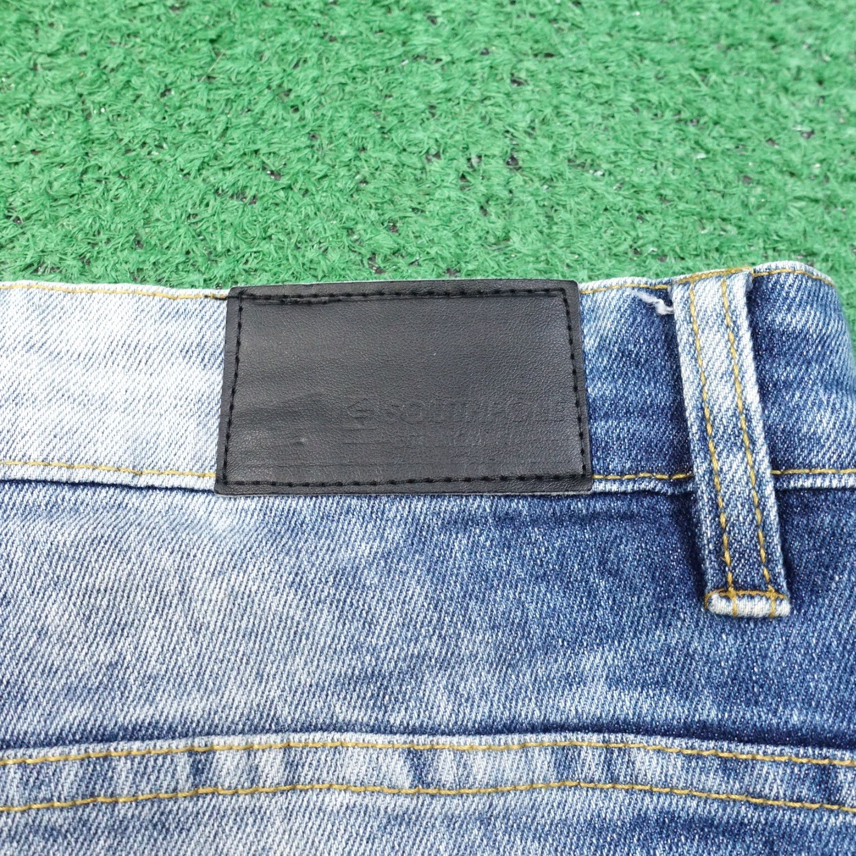 Southpole VINTAGE SOUTHPOLE DENIM SHORTS MENS 40 STRETCH JORTS BLUE 12 INSEAM 00s Y2K Shorts Mens 40 Blue Denim Short Casual Vintage Size US 40 / EU 56 - 6 Thumbnail