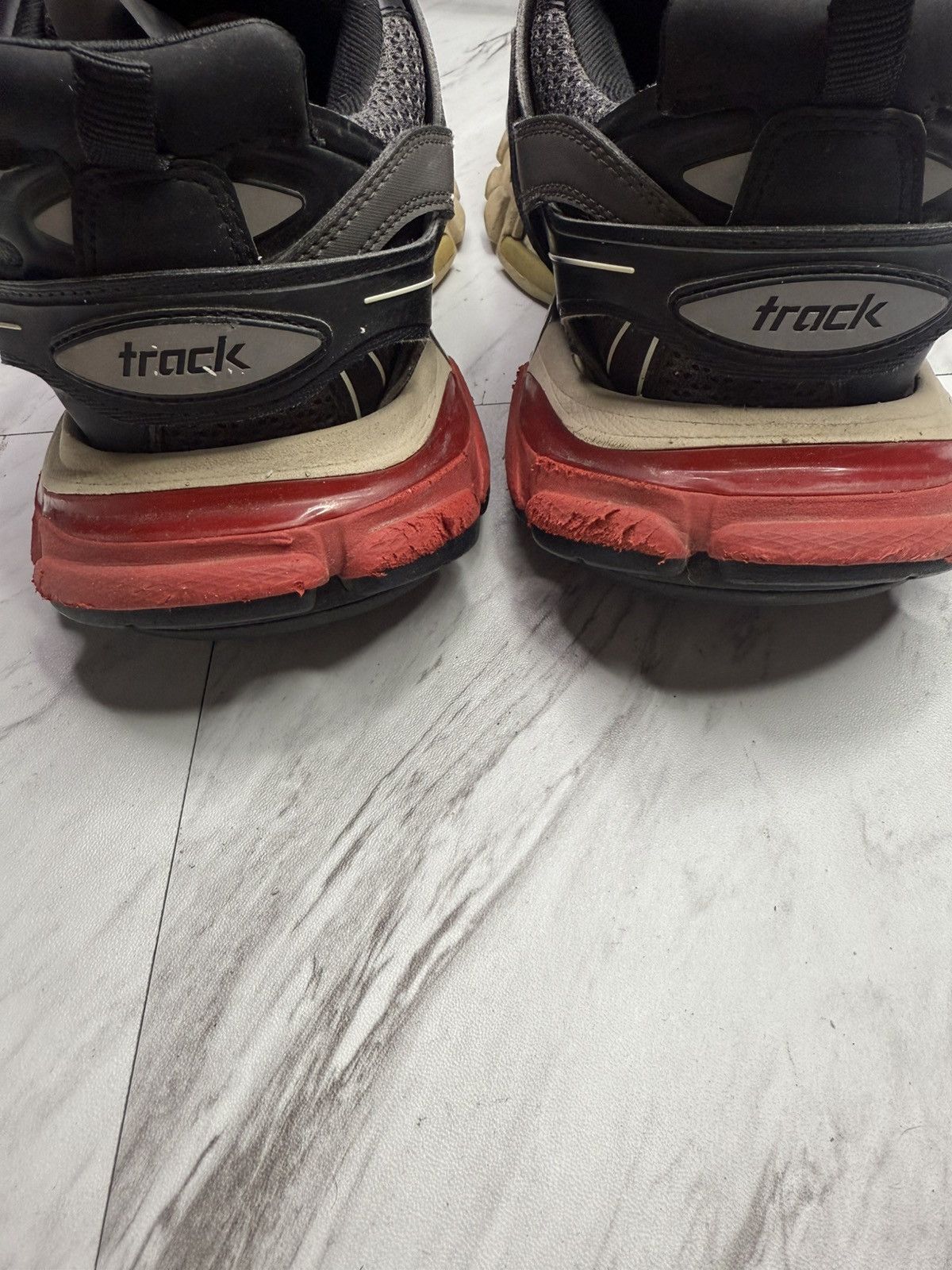 Balenciaga Balenciaga Track runners black / red Size US 9 / EU 42 - 4 Thumbnail