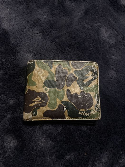 Bape discount montblanc wallet