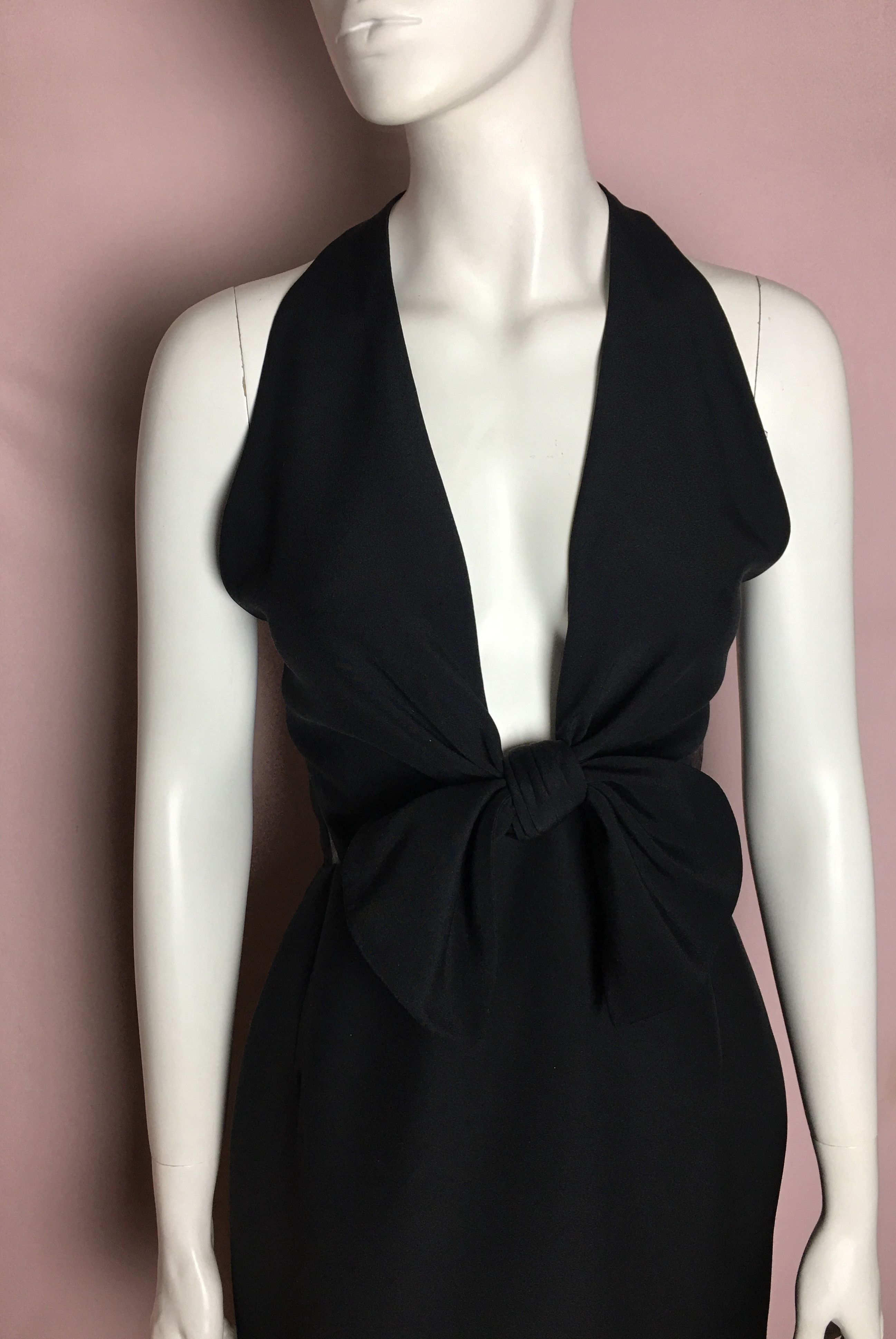 Valentino Valentino Black Elegant Evening Dress Size 8 Size M / US 6-8 / IT 42-44 - 6 Thumbnail