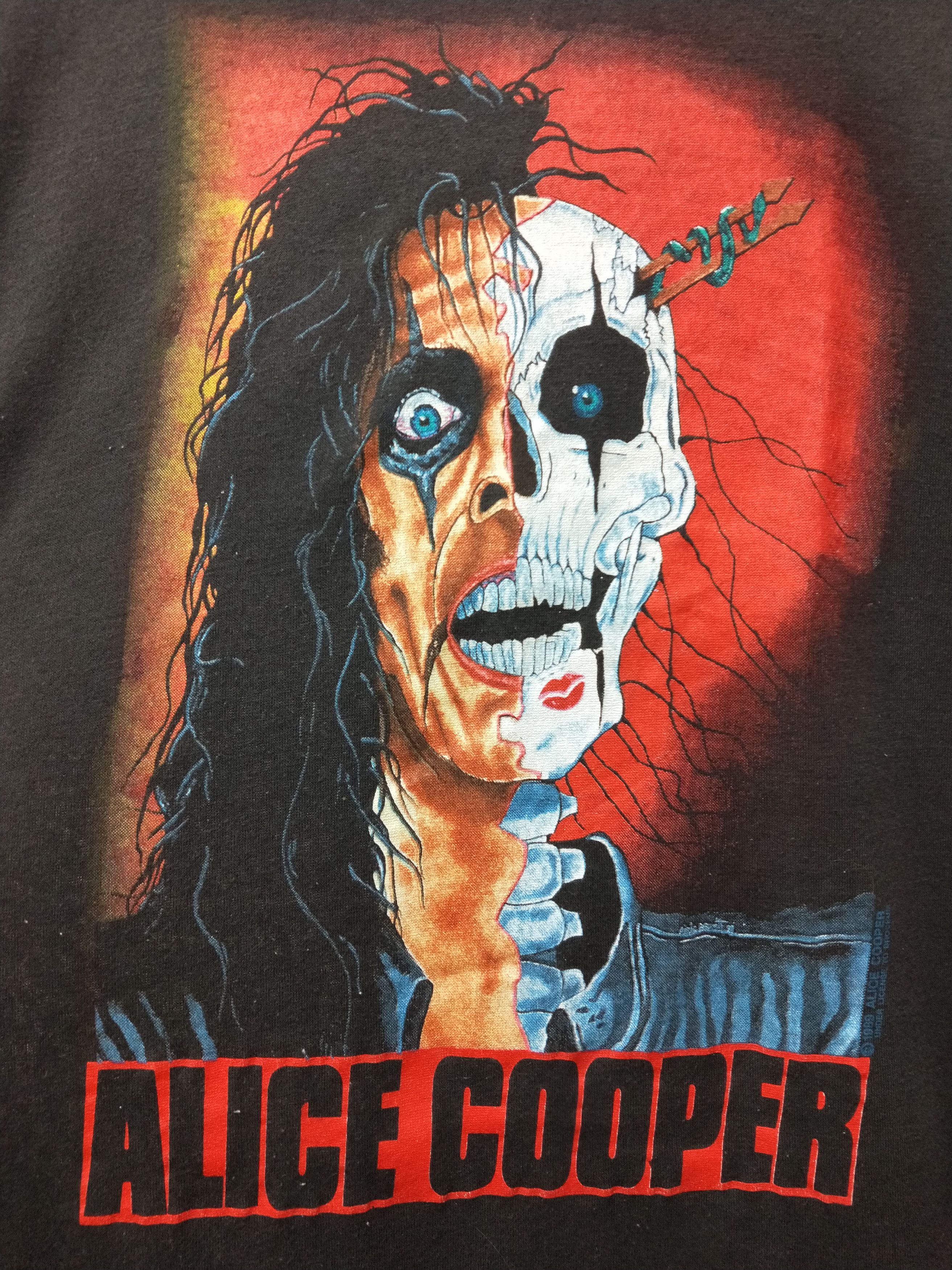 Band Tees × Brockum × Vintage 1989 Alice Cooper Trash Tee Size US S / EU 44-46 / 1 - 3 Thumbnail