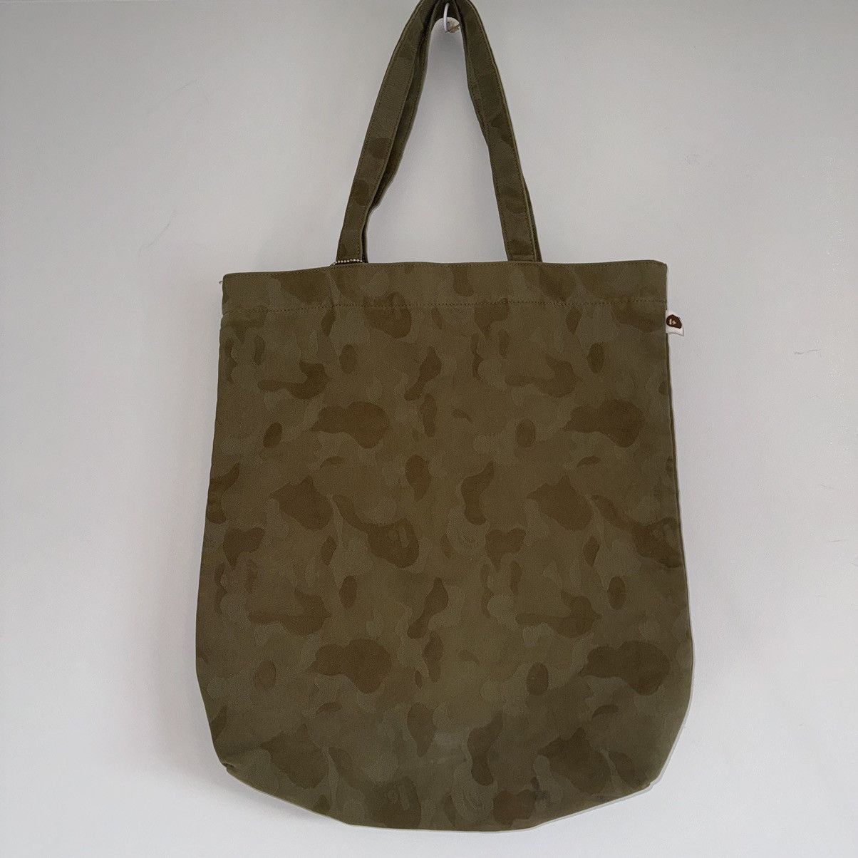 Bape OG Bape Tonal Gold Olive Camo Tote Bag Size ONE SIZE - 1 Thumbnail